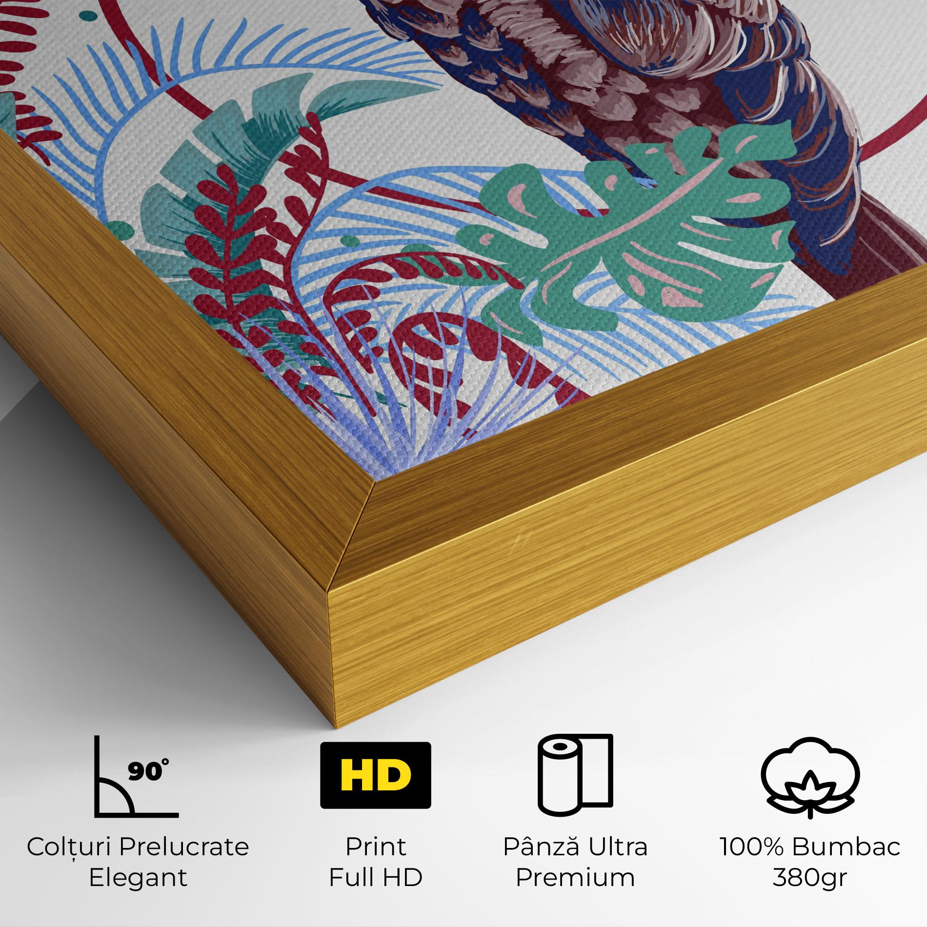 Tablou Canvas Bright Bird mockup 4