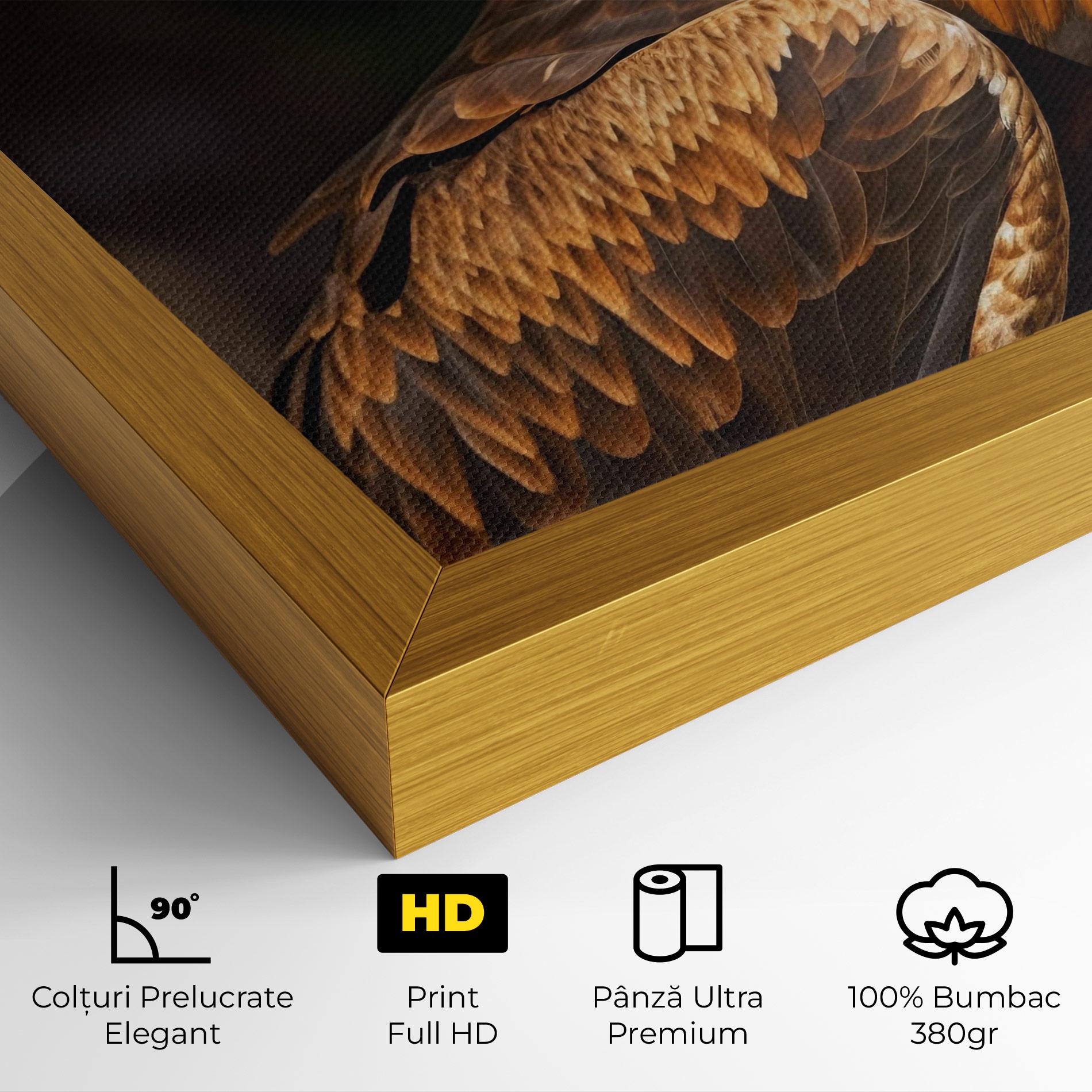 Tablou Canvas Brown Eagle mockup 4