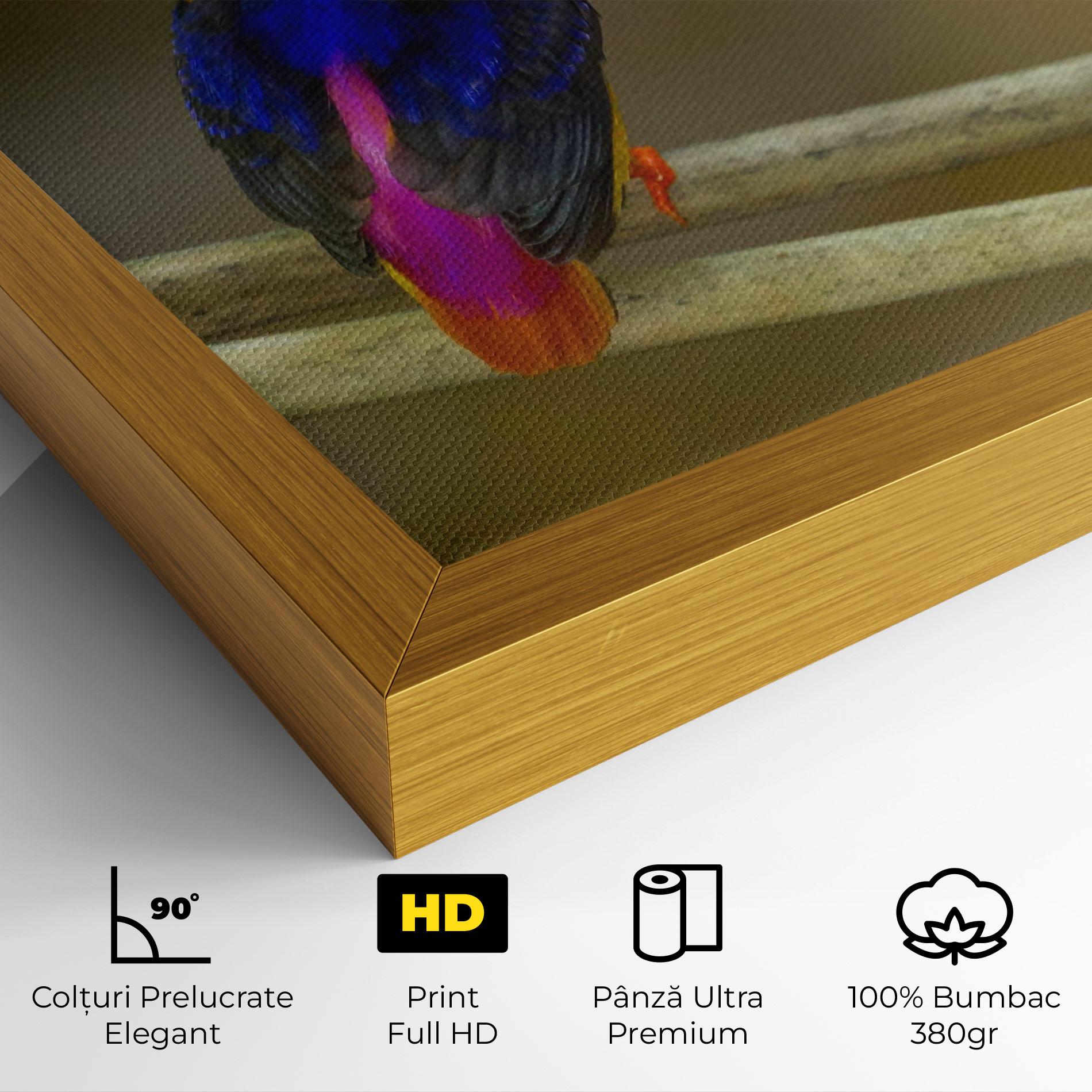 Tablou Canvas Colorful Bird mockup 4