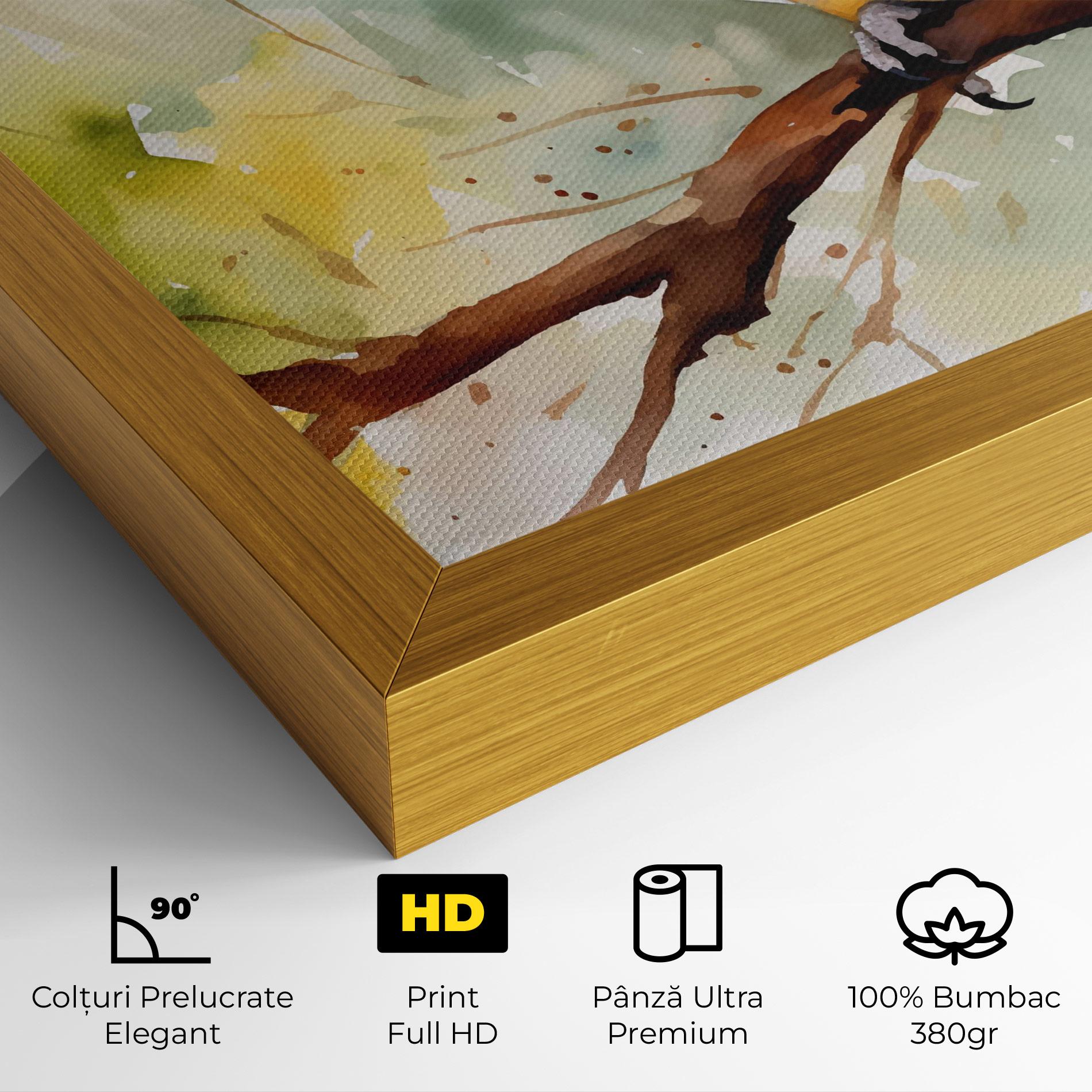 Tablou Canvas Cute Baby Parrot mockup 4