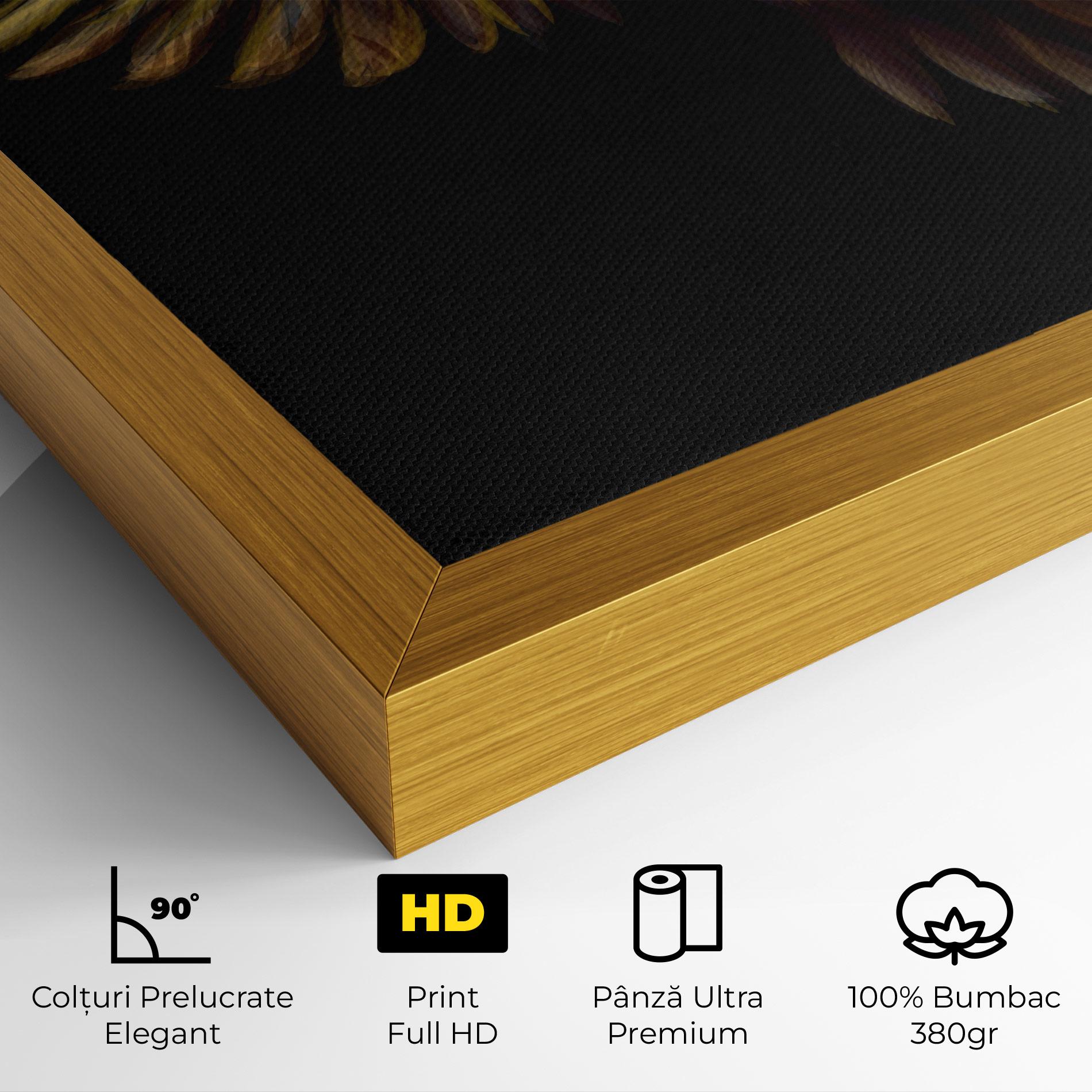 Tablou Canvas Parrot Flying mockup 4