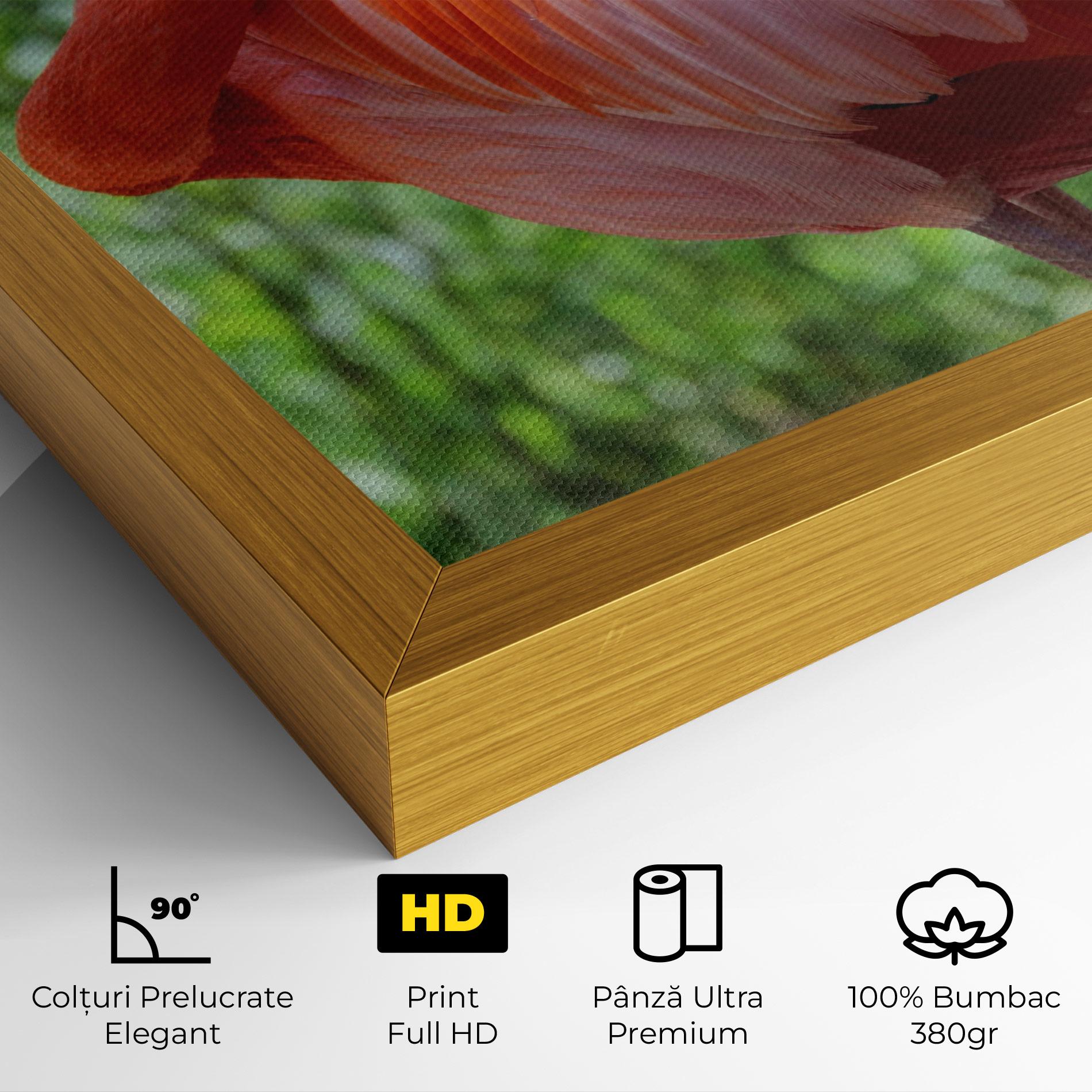 Tablou Canvas Red Flamingo mockup 4