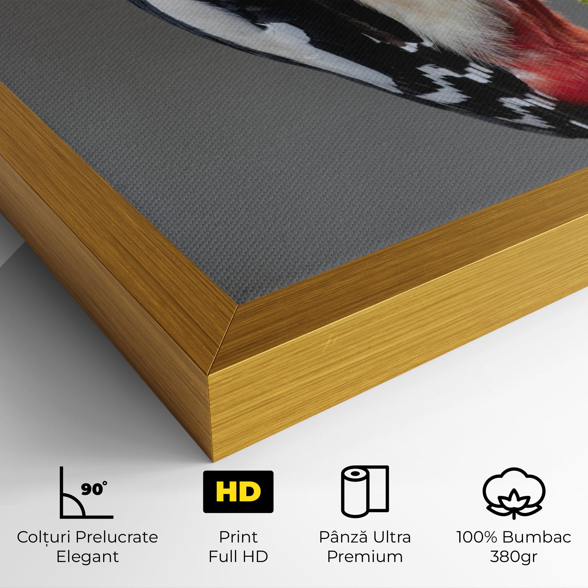 Tablou Canvas Woodpecker mockup 4