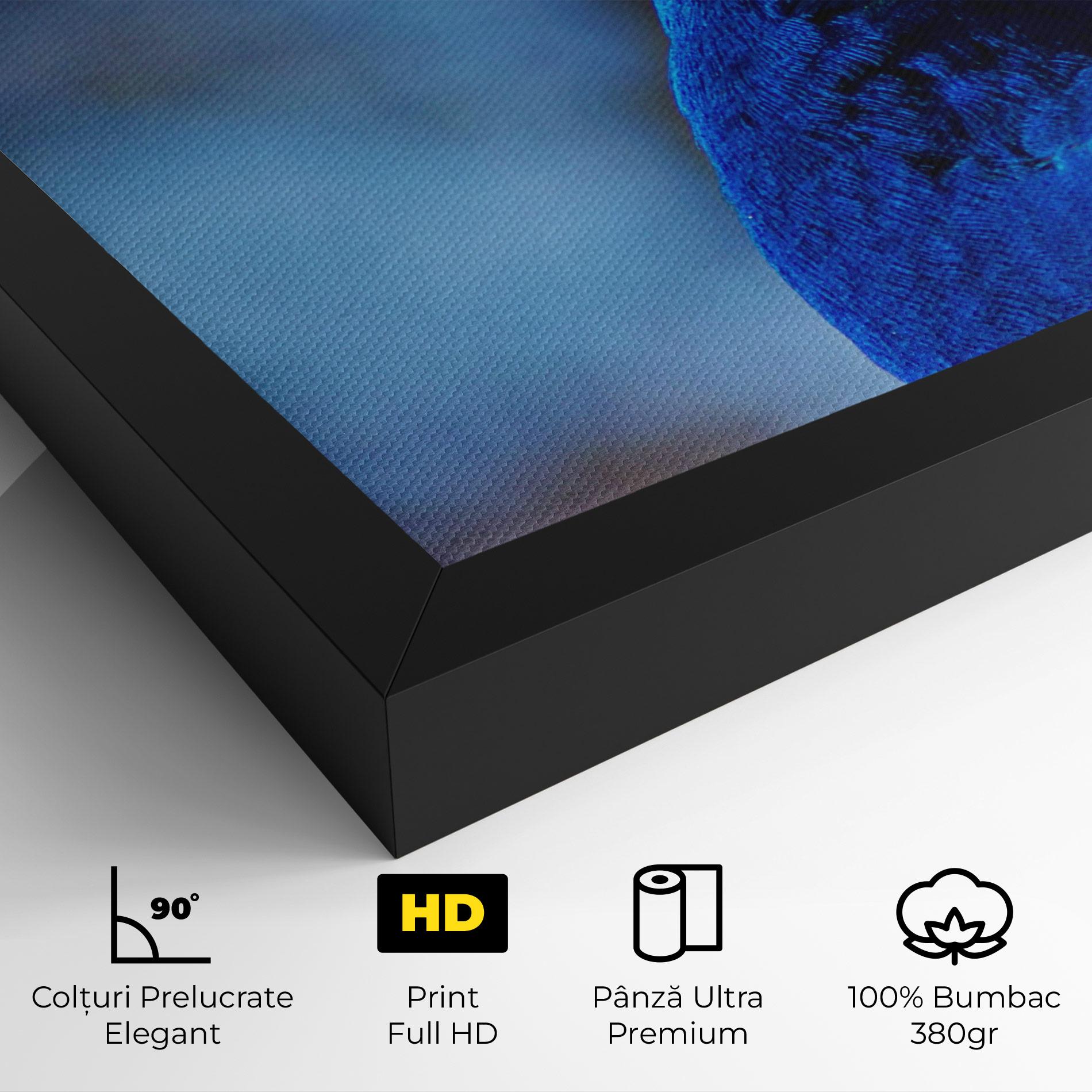 Tablou Canvas Blue Bird mockup 4