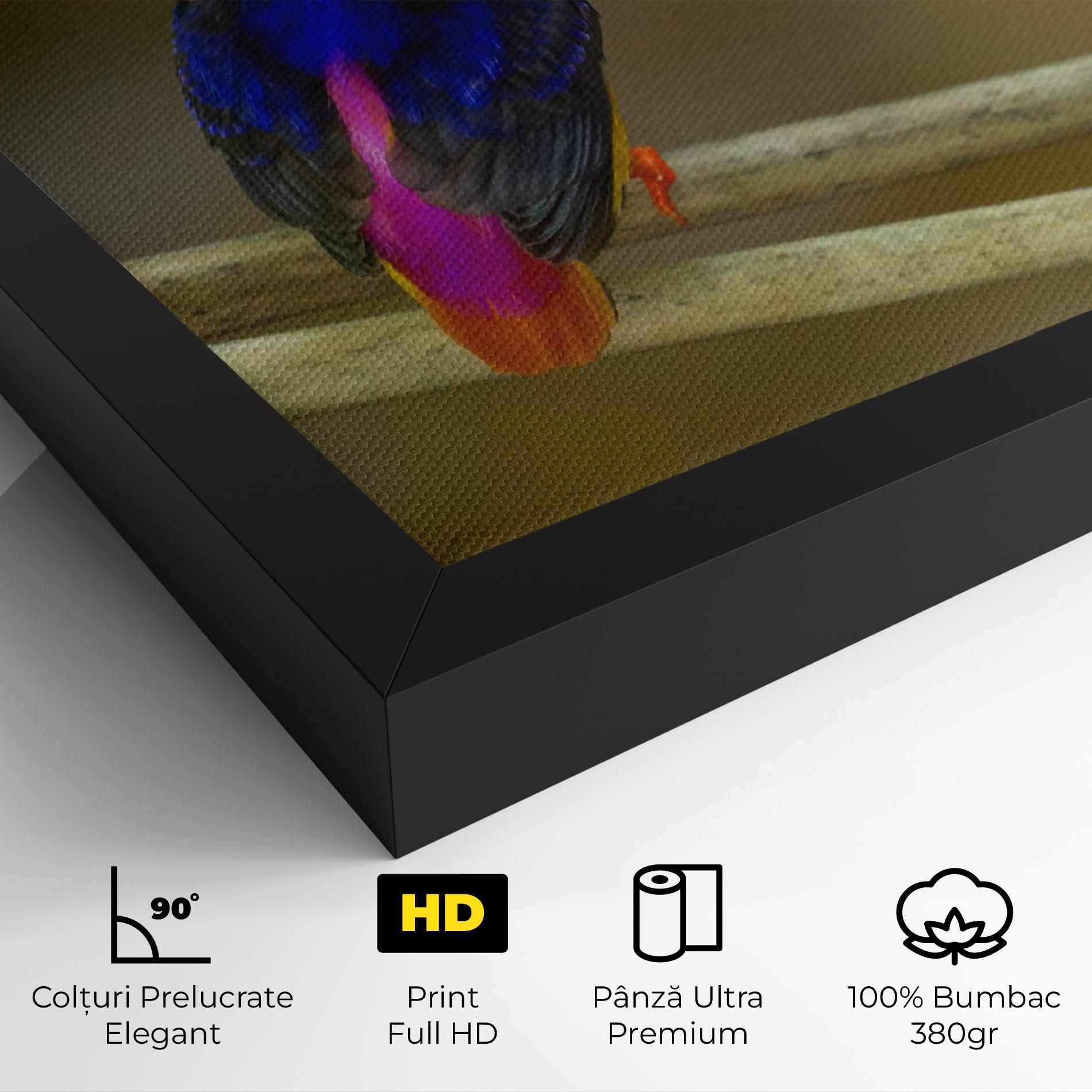 Tablou Canvas Colorful Bird mockup 4