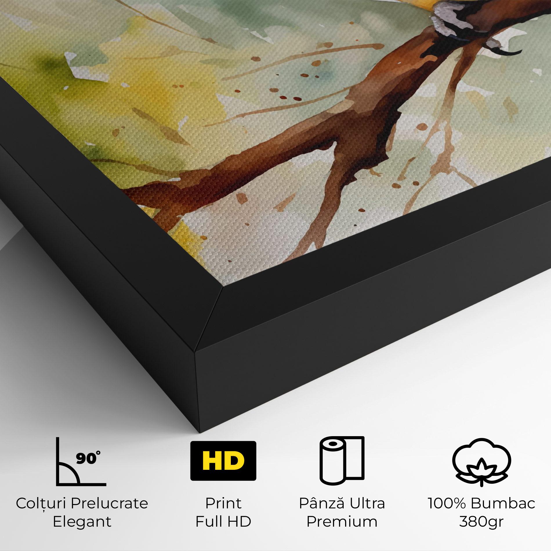 Tablou Canvas Cute Baby Parrot mockup 4