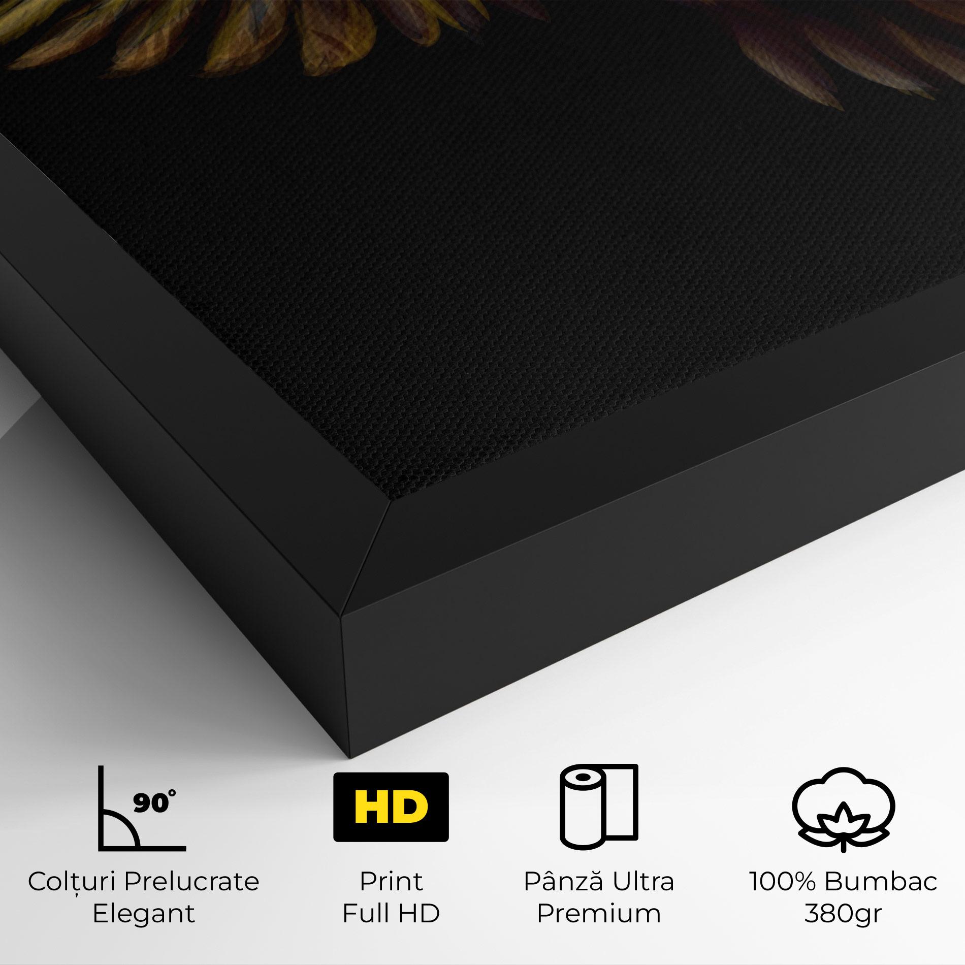 Tablou Canvas Parrot Flying mockup 4