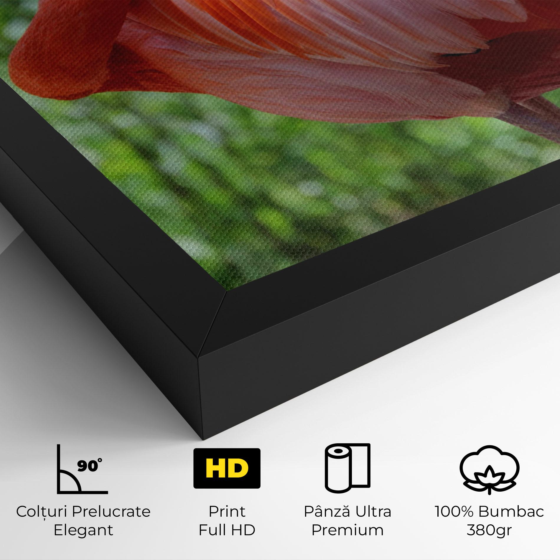 Tablou Canvas Red Flamingo mockup 4
