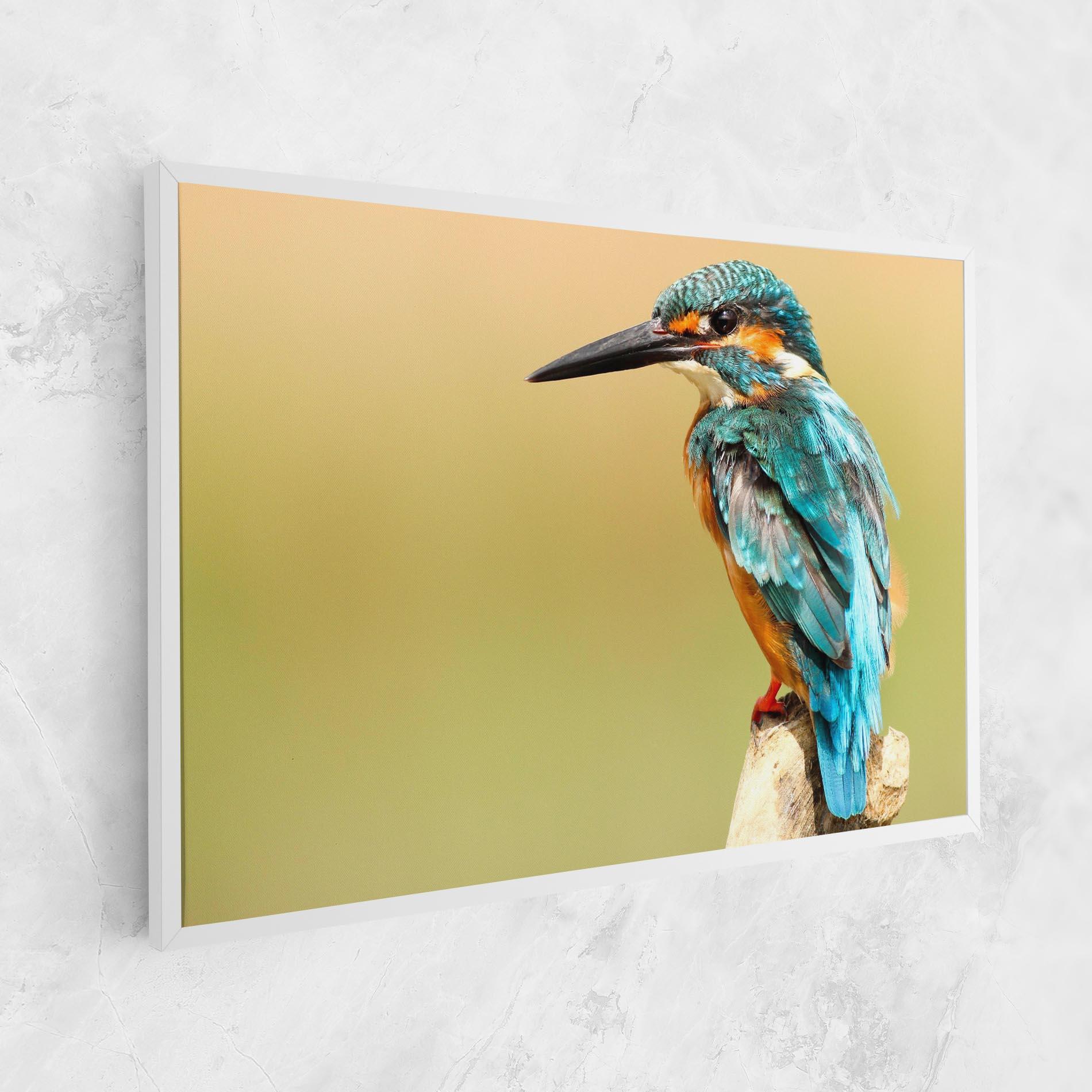 Tablou Canvas Light Blue Bird mockup 1