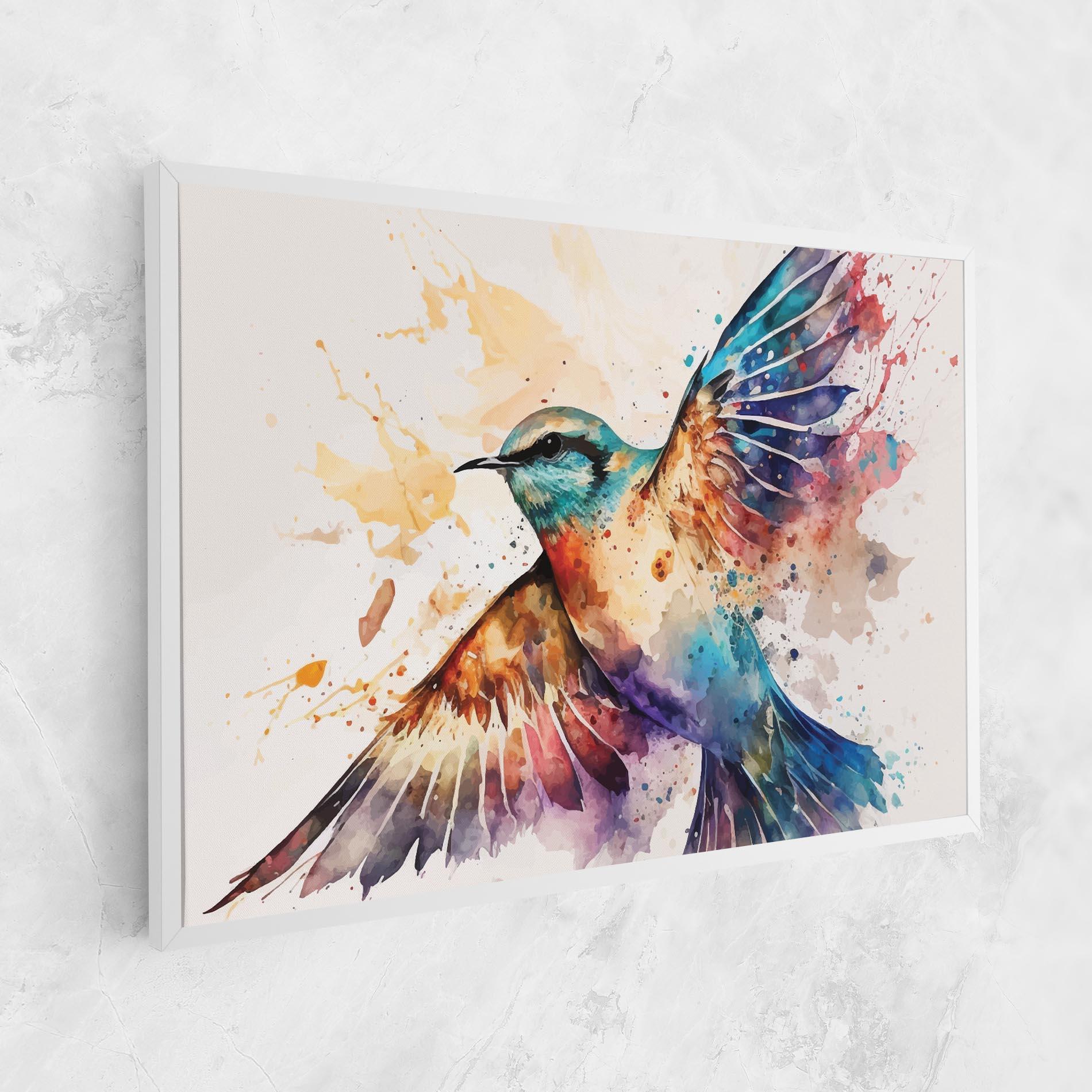 Tablou Canvas Painted Wings Bird mockup 1