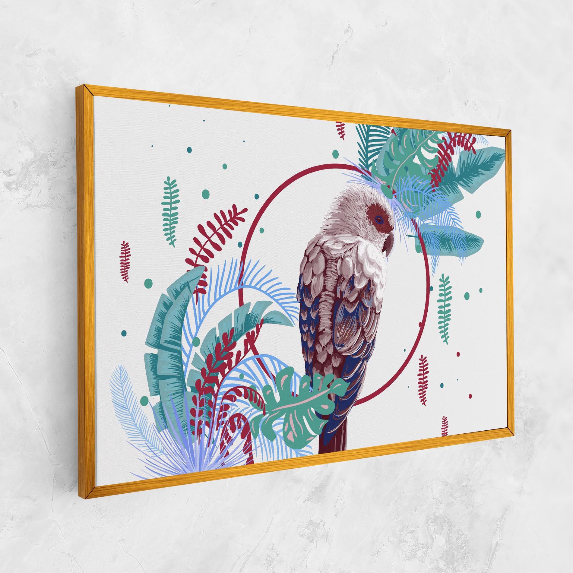 Tablou Canvas Bright Bird mockup 1