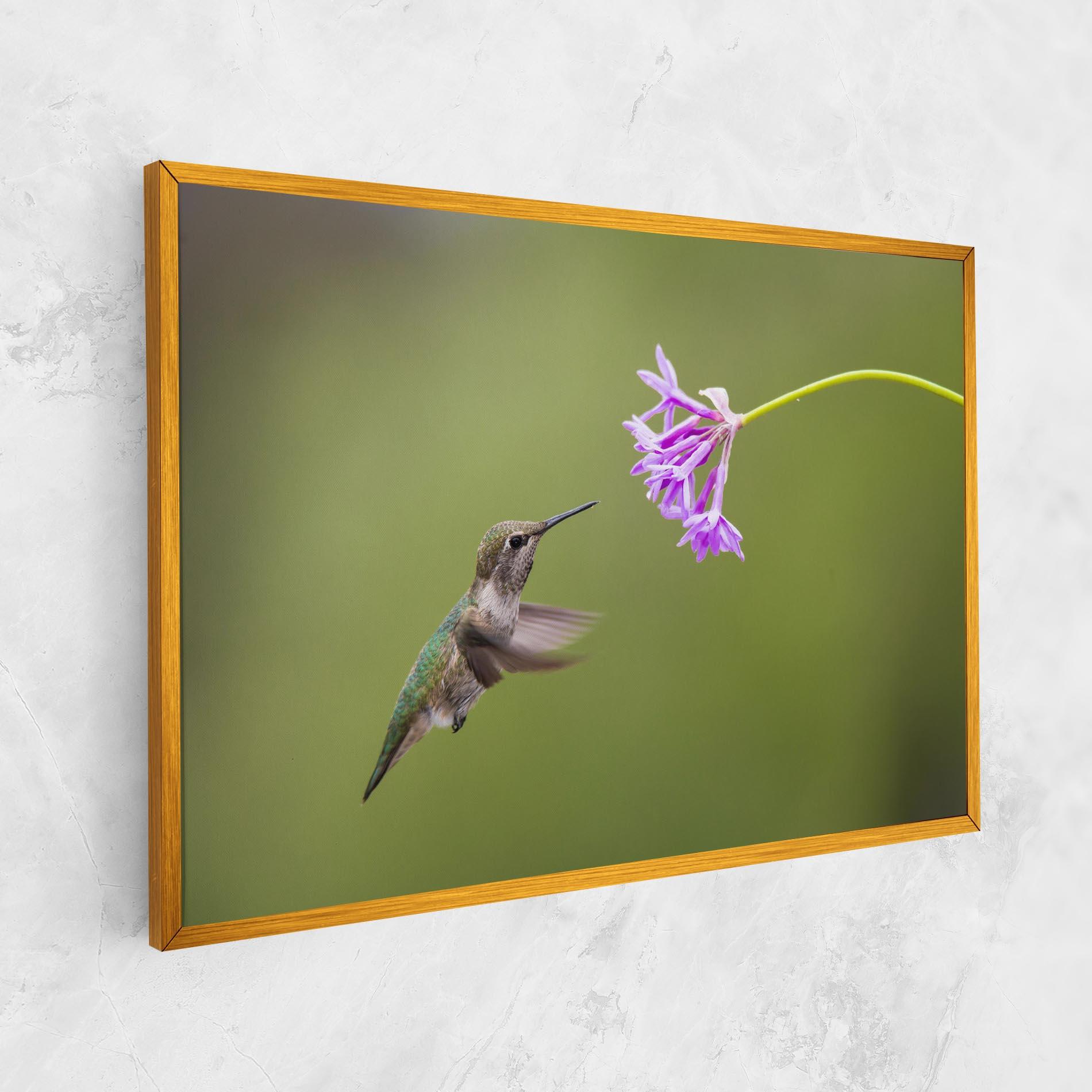 Tablou Canvas Cute Hummingbird mockup 1