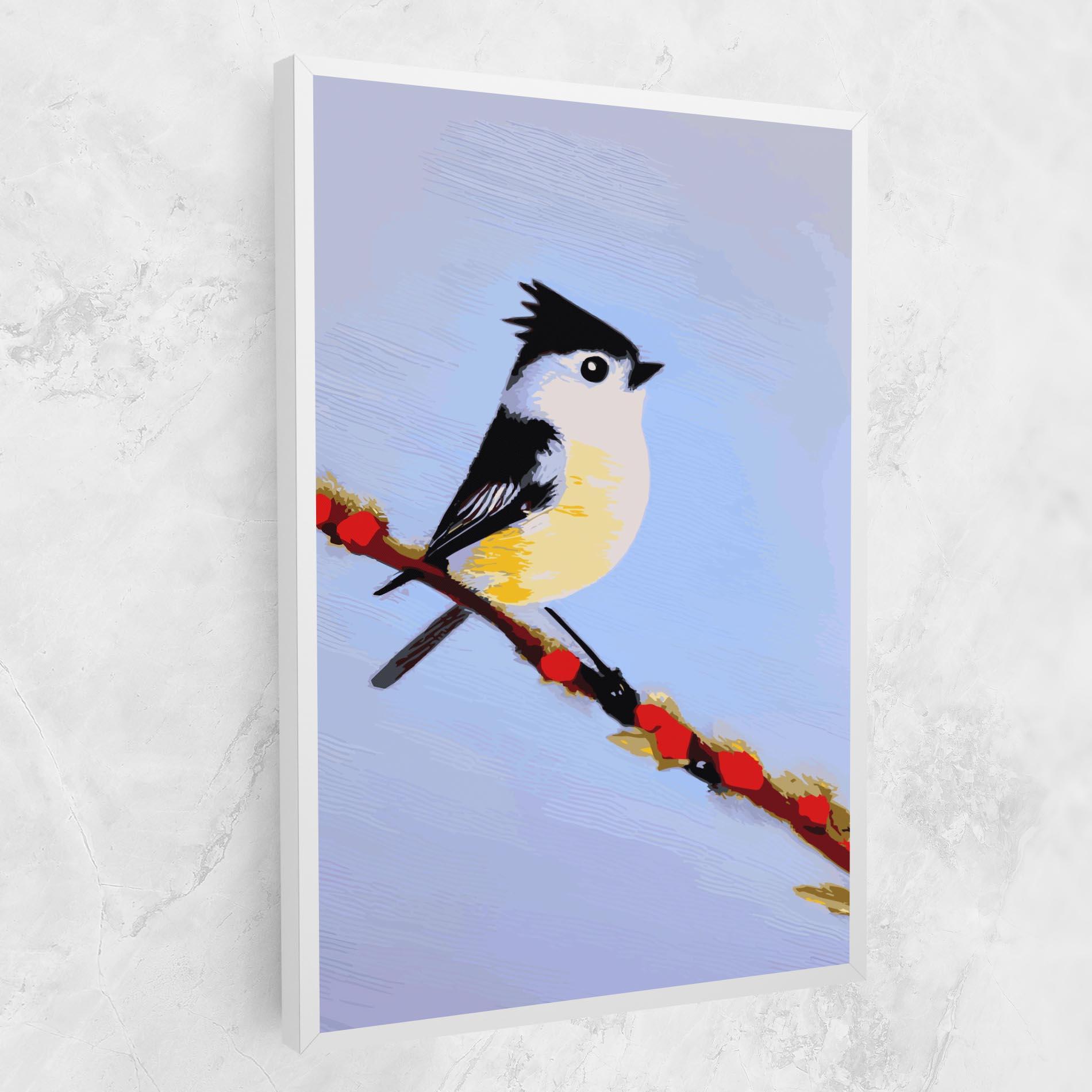 Tablou Canvas Bird Painting mockup 1