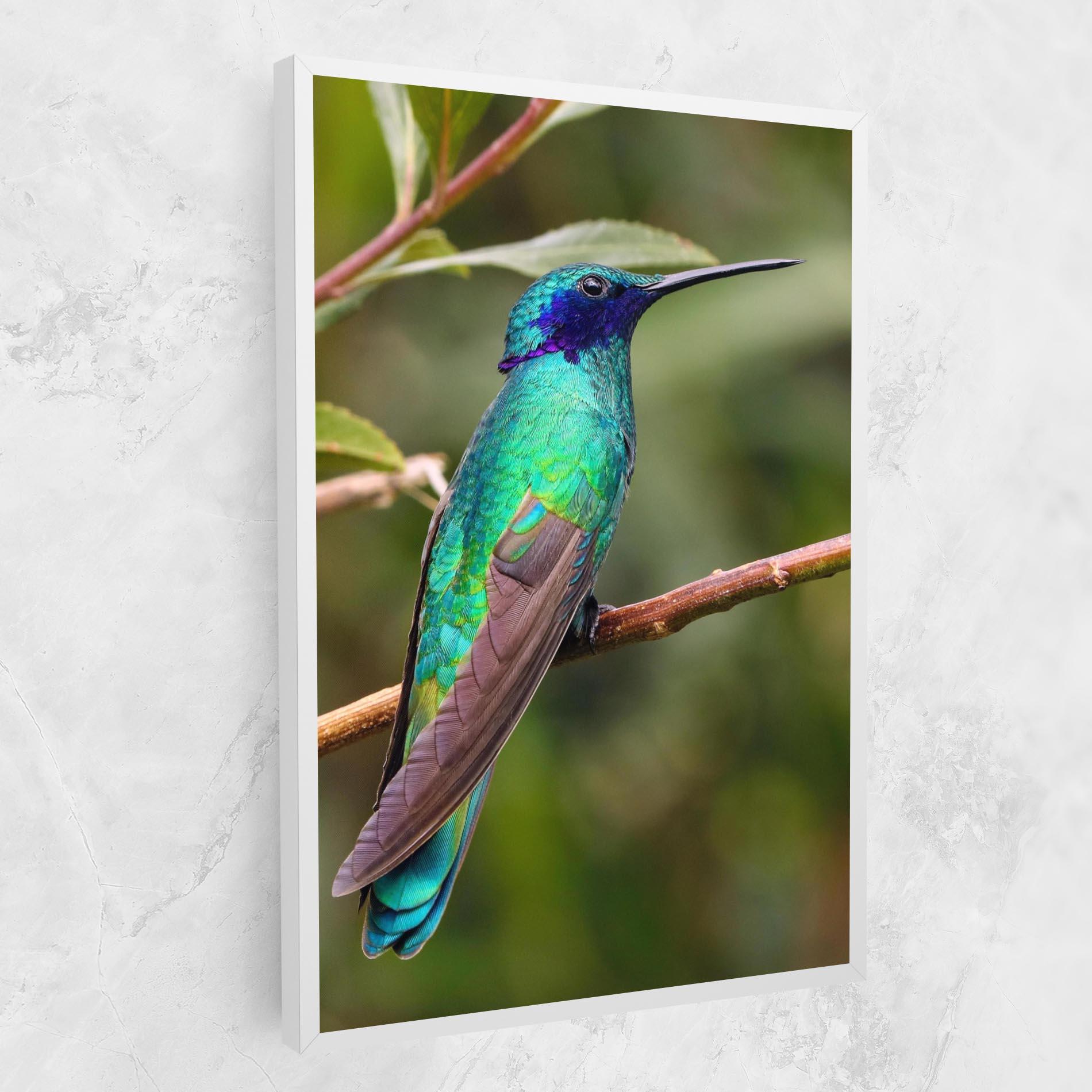 Tablou Canvas Green Bird mockup 1
