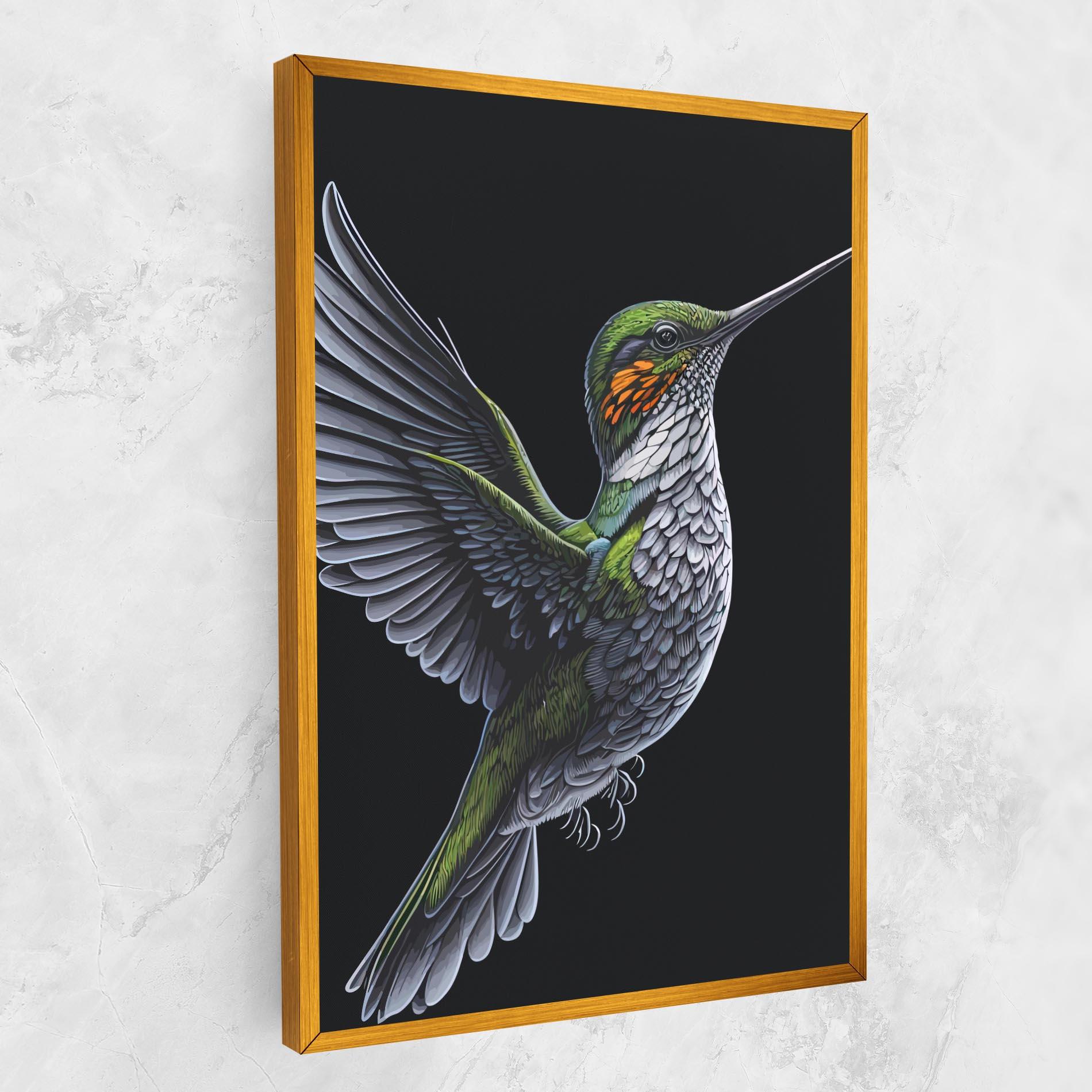 Tablou Canvas Hummingbird mockup 1