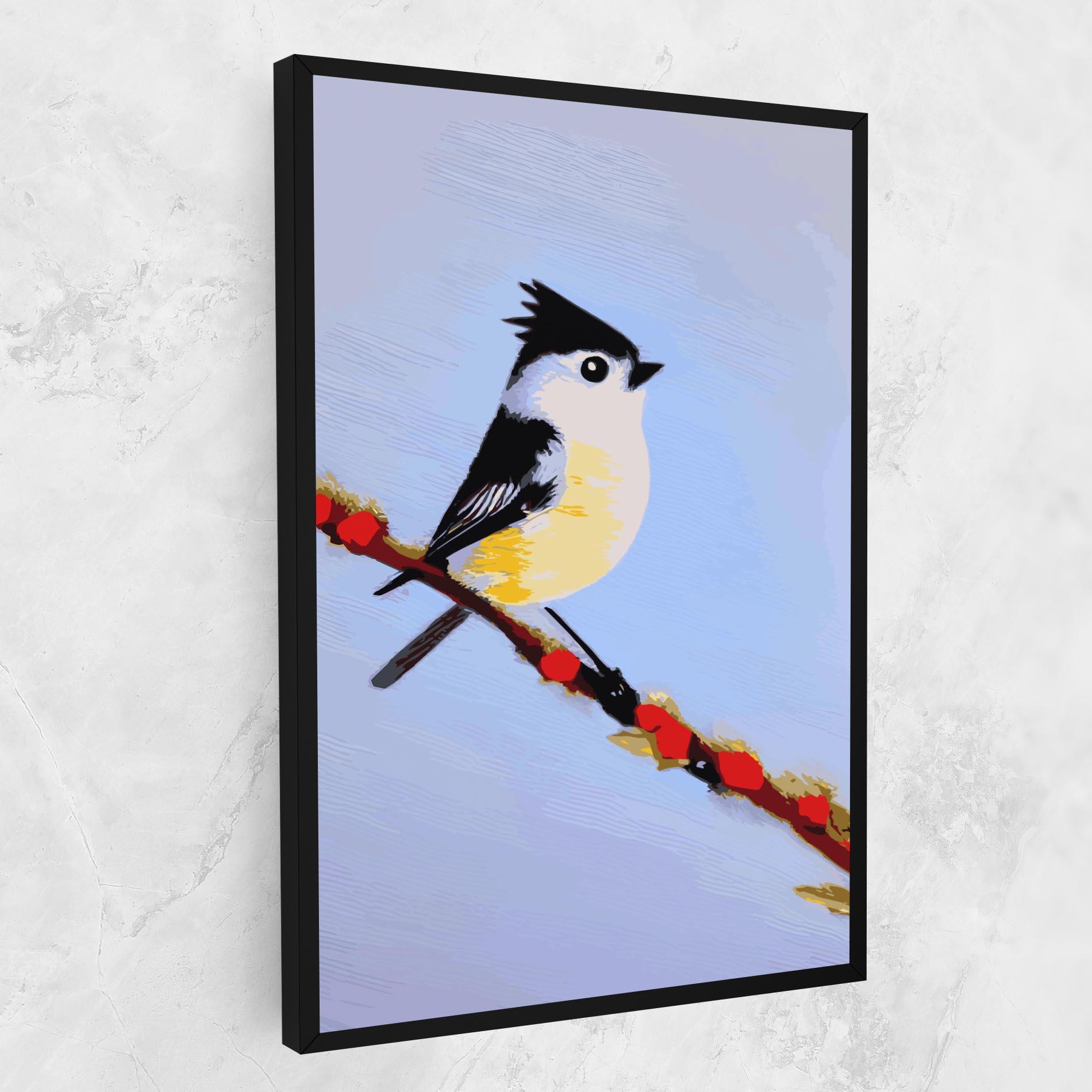 Tablou Canvas Bird Painting mockup 1
