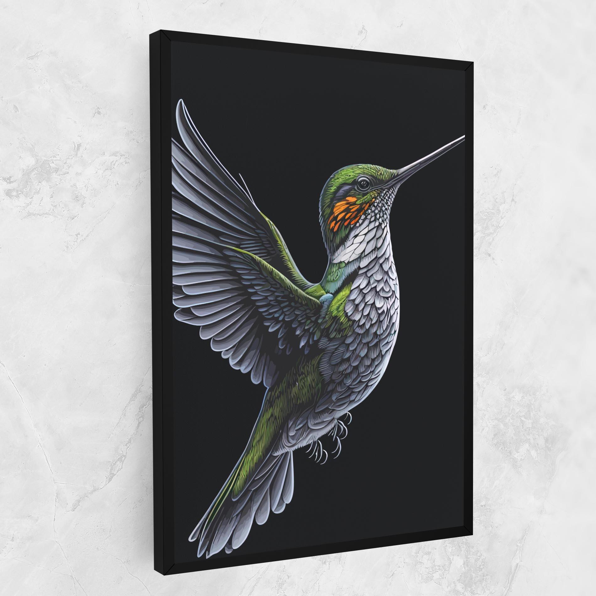 Tablou Canvas Hummingbird mockup 1