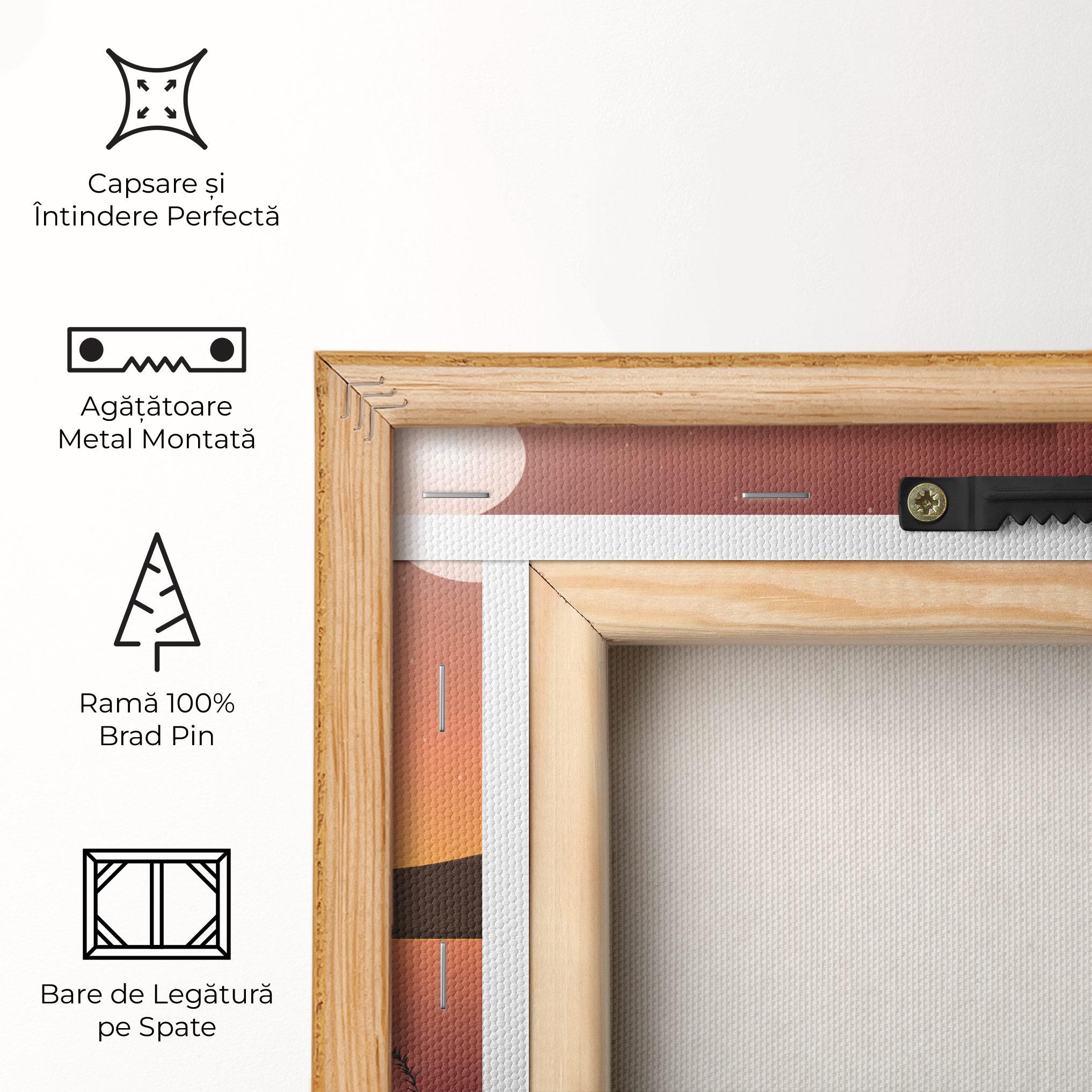 Tablou Canvas Birds Fishing mockup 5