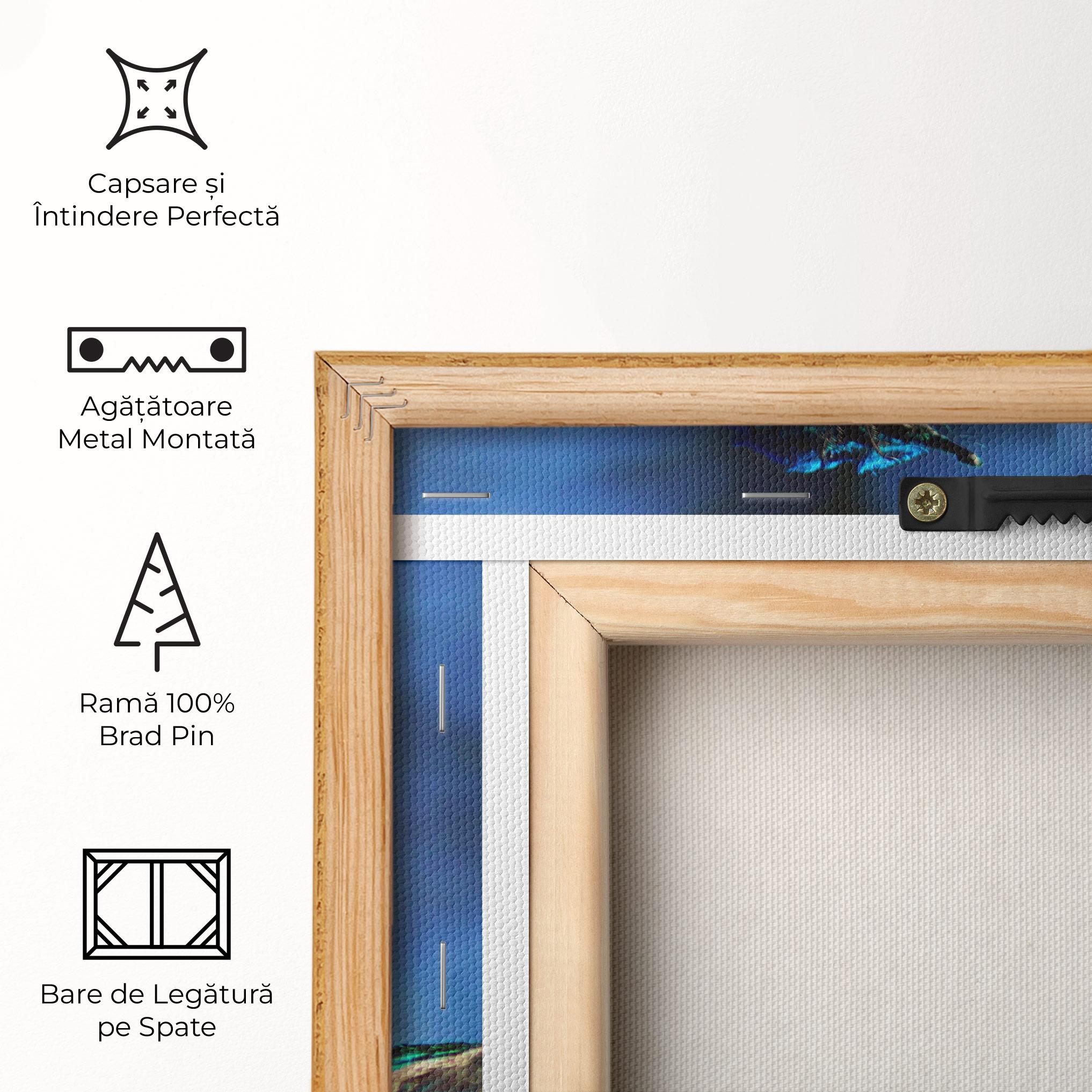 Tablou Canvas Blue Bird mockup 5