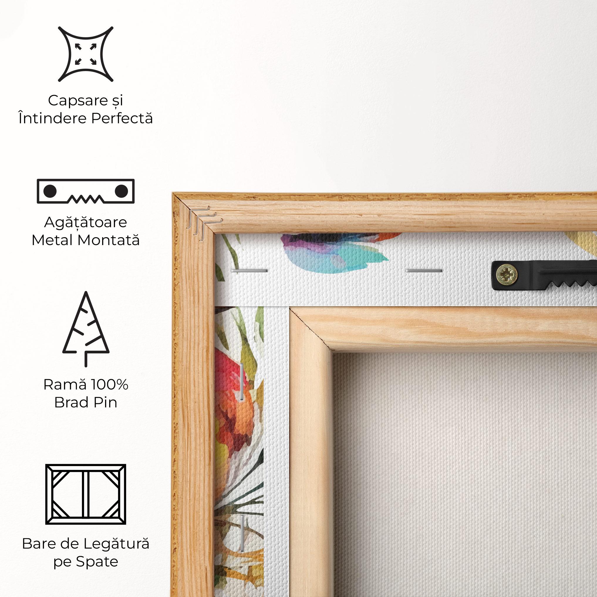 Tablou Canvas Colorful Birds mockup 5