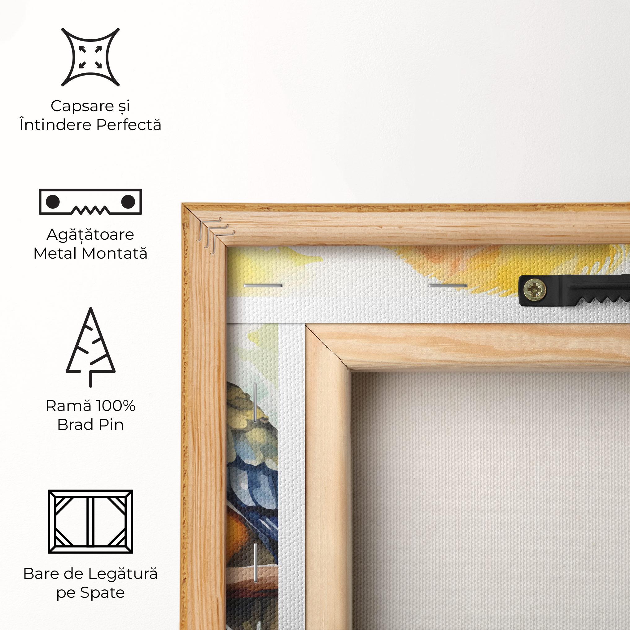 Tablou Canvas Cute Baby Parrot mockup 5