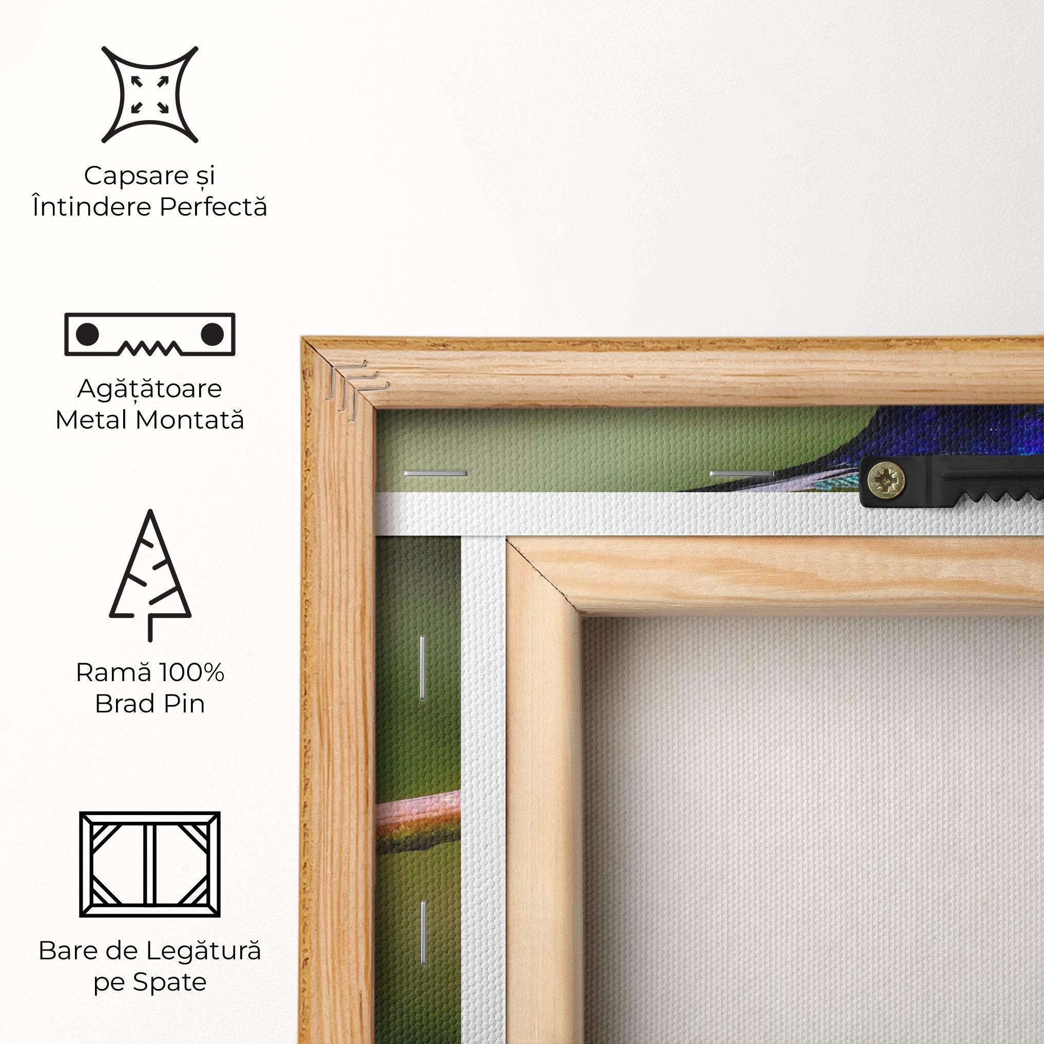 Tablou Canvas Green Bird mockup 5