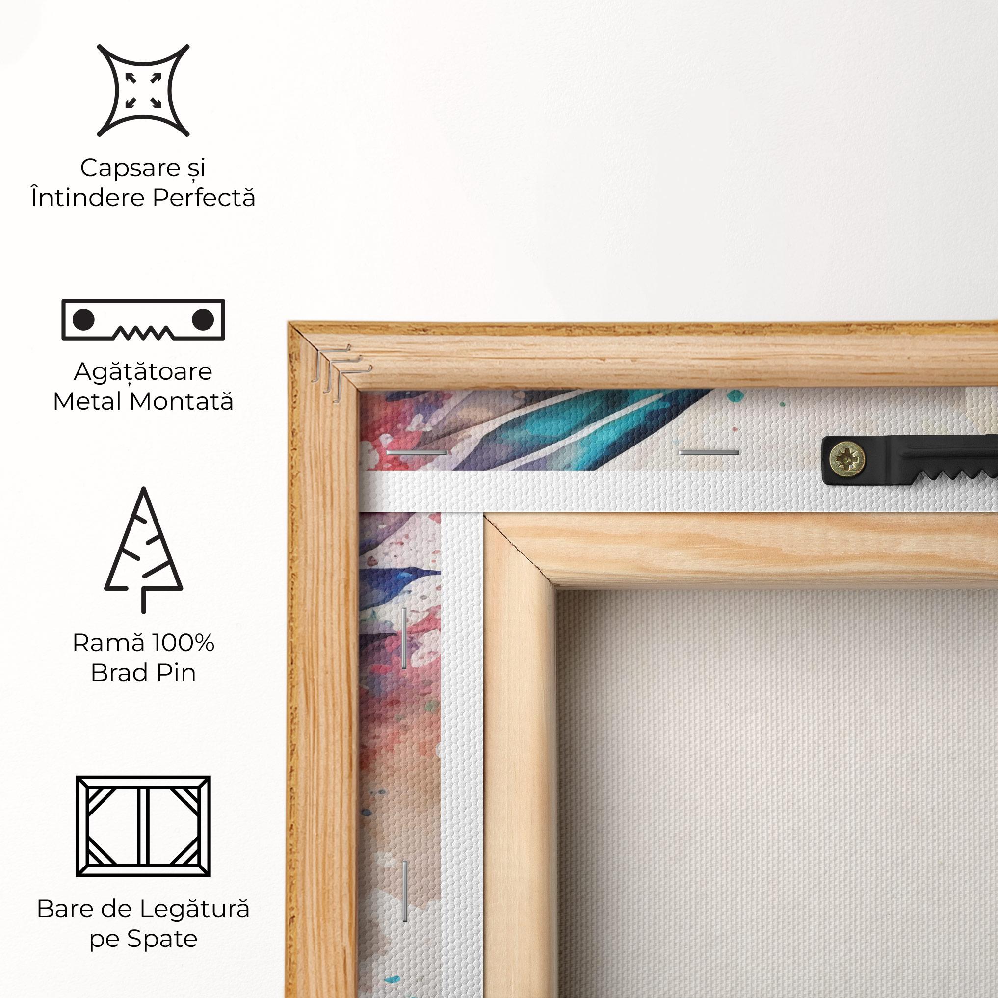 Tablou Canvas Painted Wings Bird mockup 5