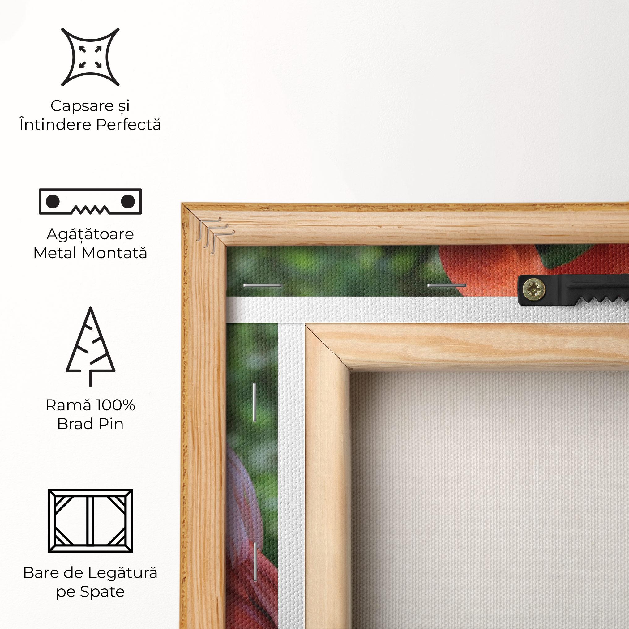 Tablou Canvas Red Flamingo mockup 5