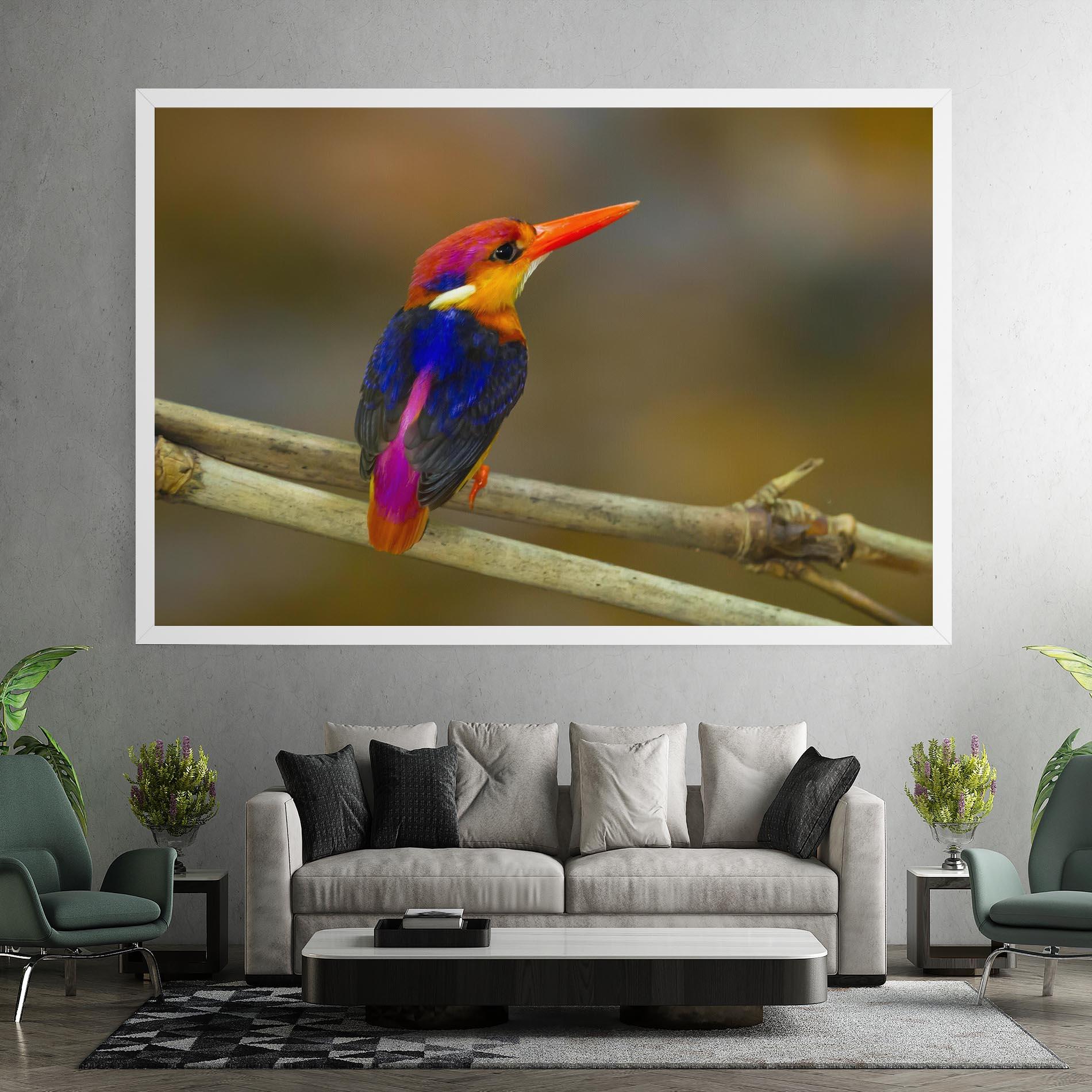 Tablou Canvas Colorful Bird mockup 7