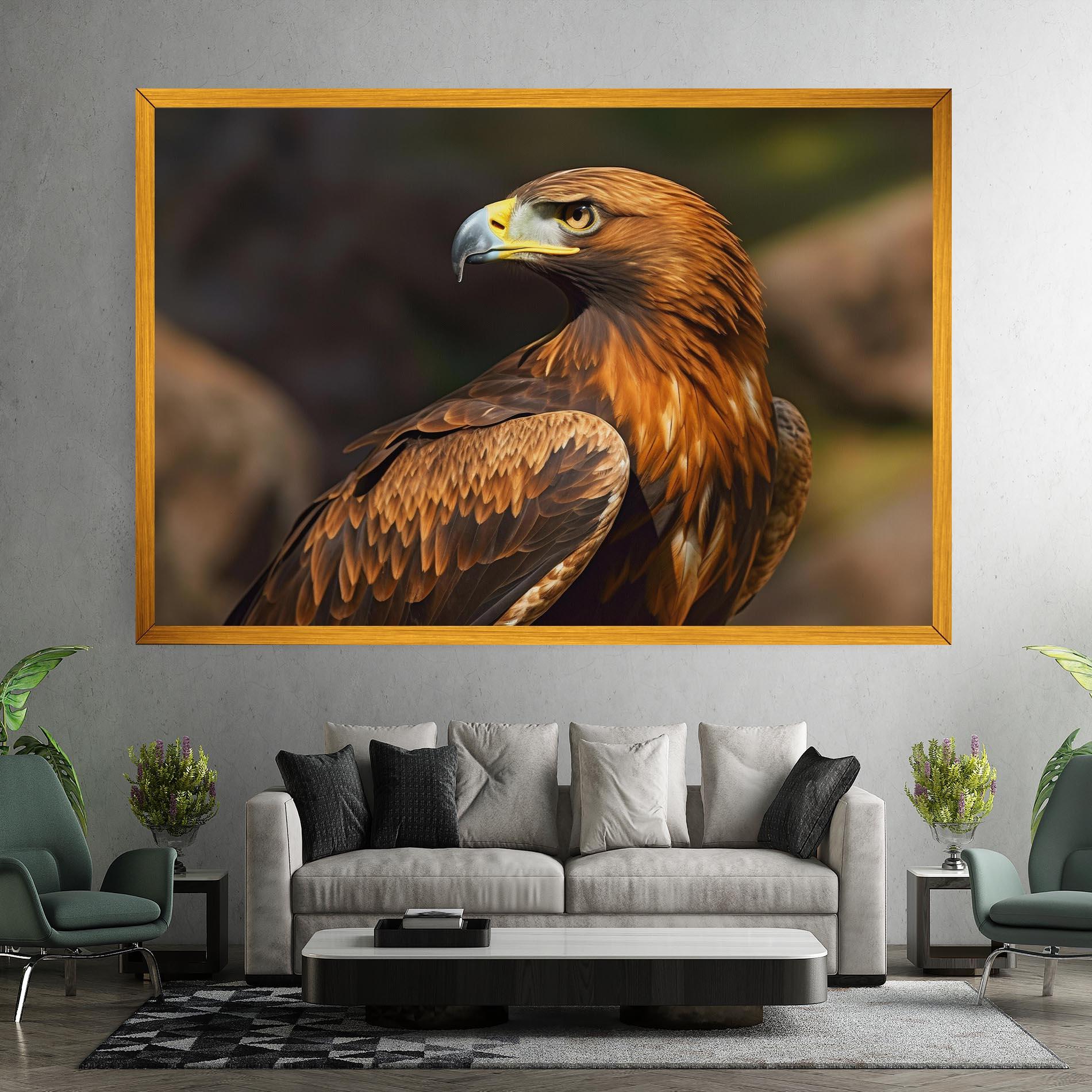 Tablou Canvas Brown Eagle mockup 7