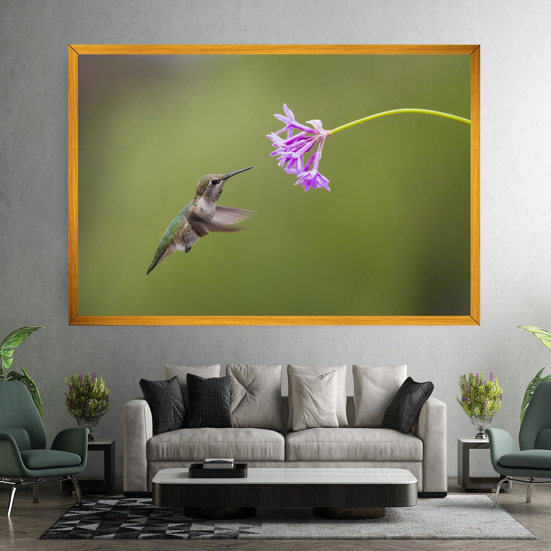 Tablou Canvas Cute Hummingbird mockup 7