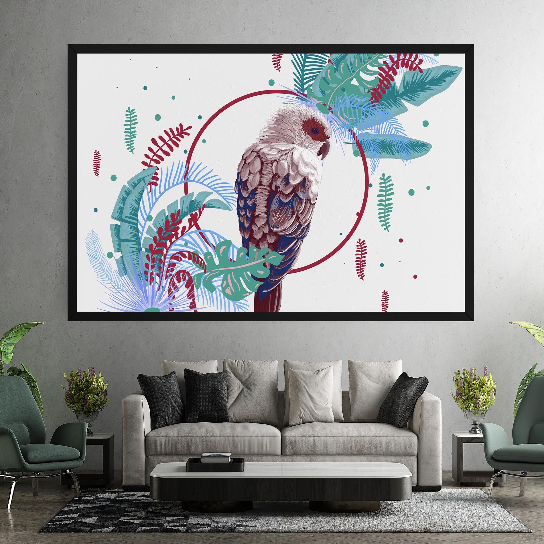 Tablou Canvas Bright Bird mockup 7