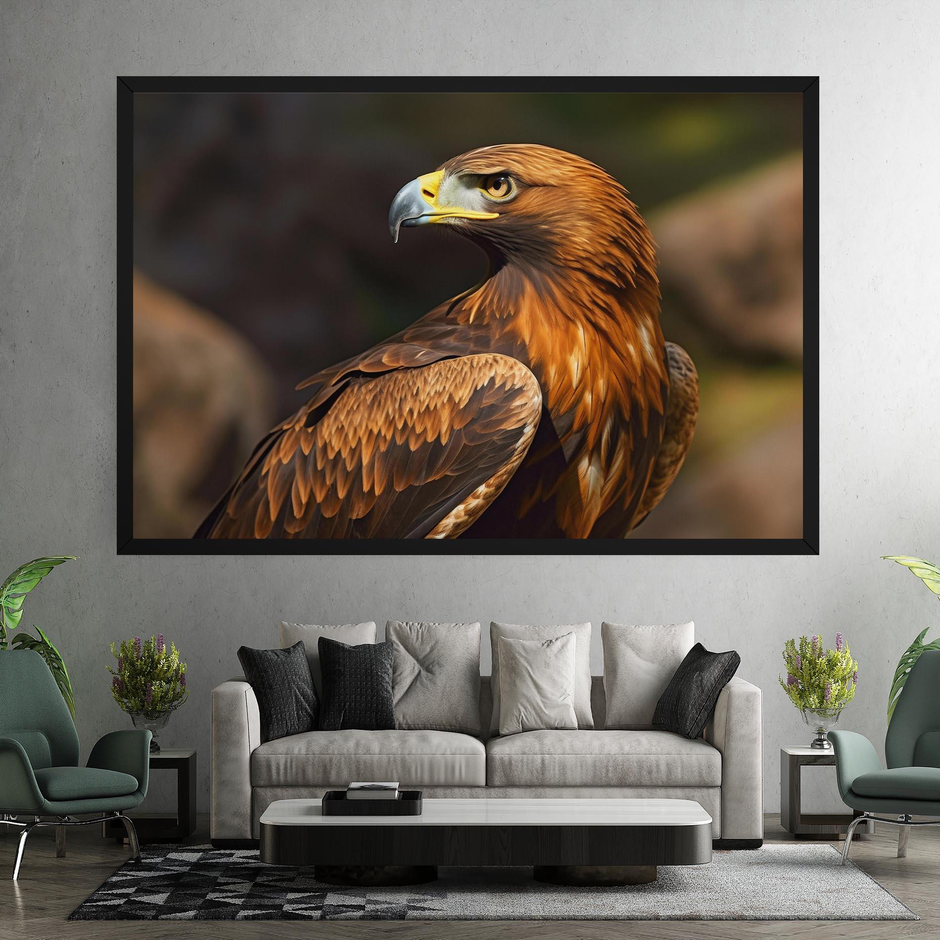 Tablou Canvas Brown Eagle mockup 7