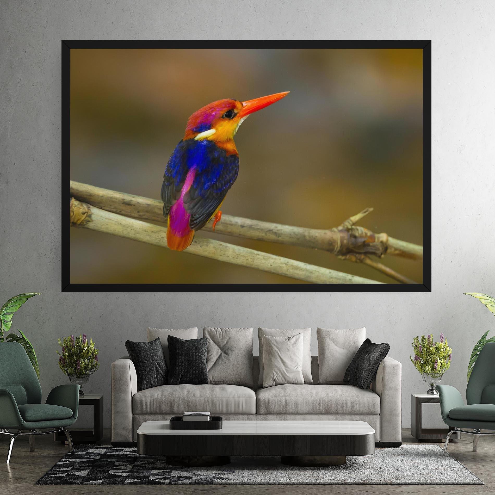 Tablou Canvas Colorful Bird mockup 7