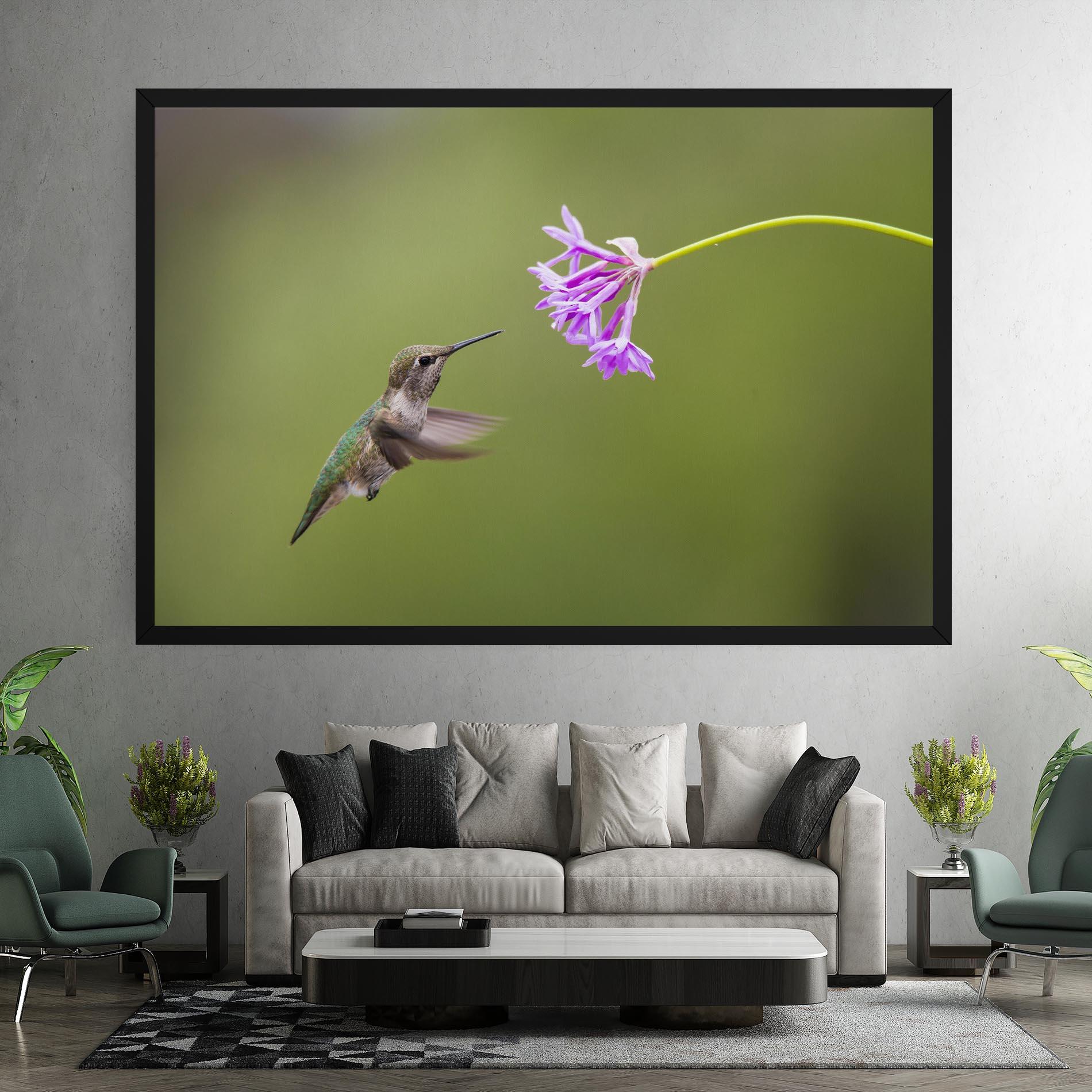 Tablou Canvas Cute Hummingbird mockup 7