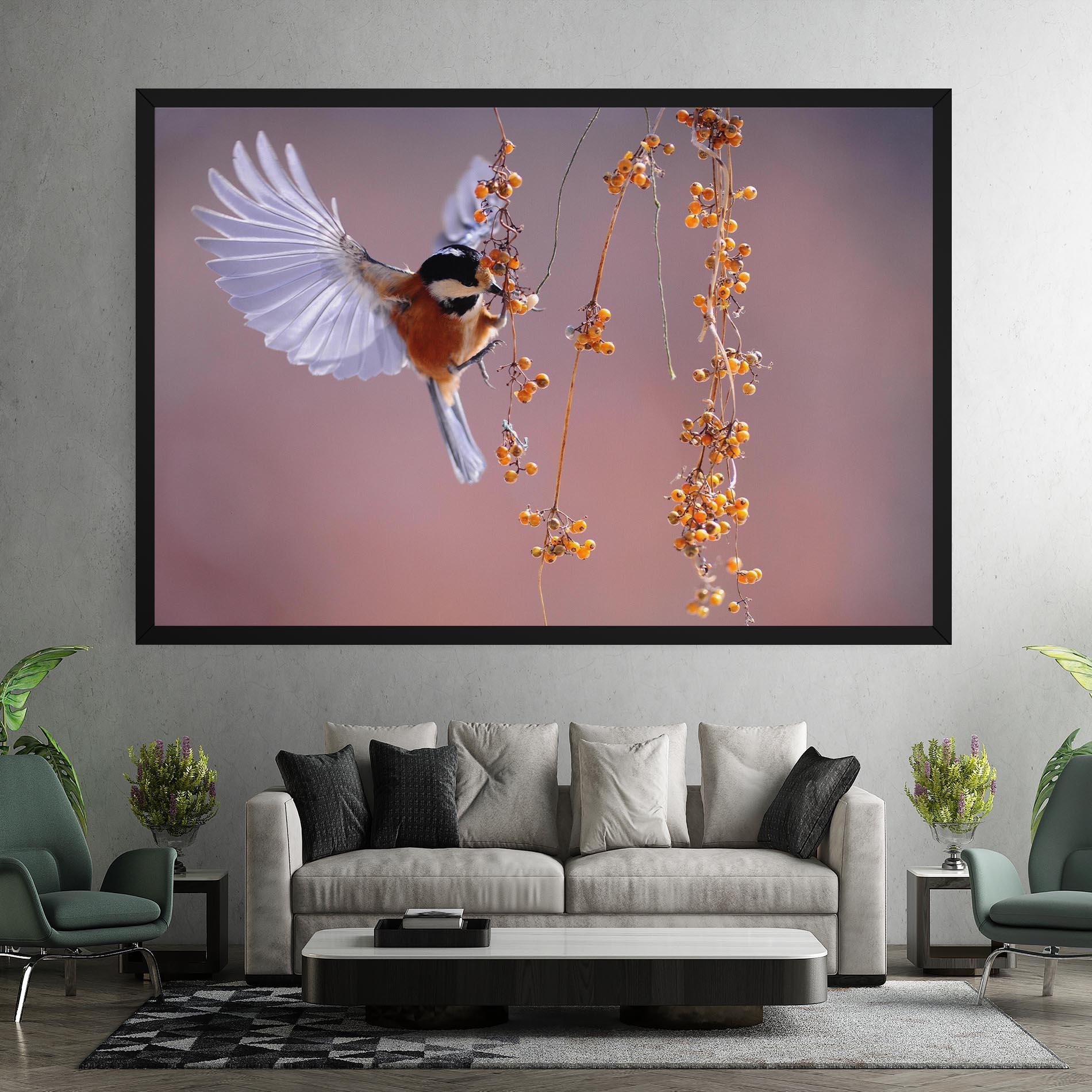 Tablou Canvas Woodpecker mockup 7