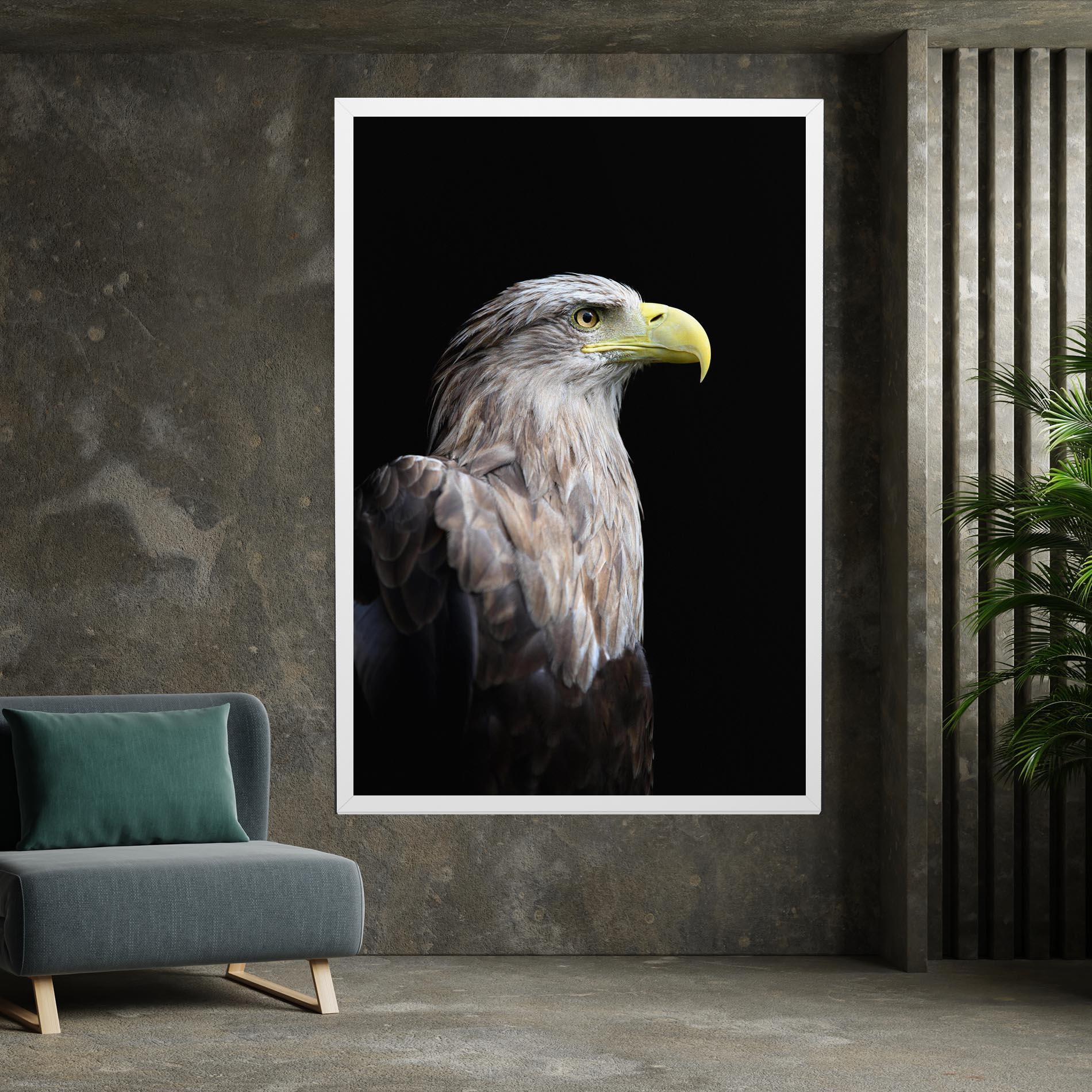 Tablou Canvas Close Up Eagle mockup 7