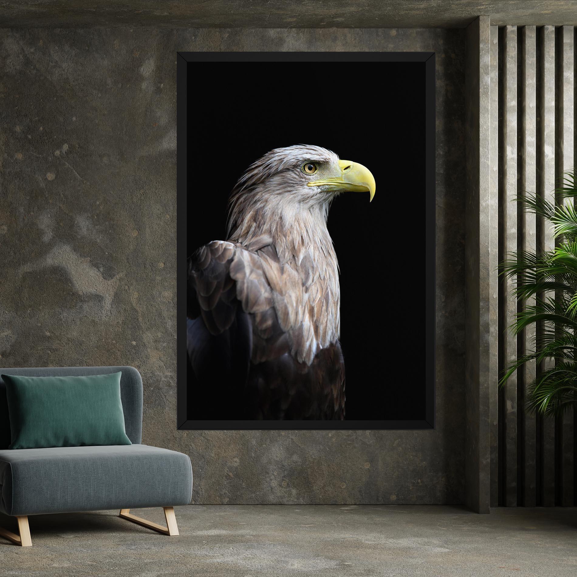 Tablou Canvas Close Up Eagle mockup 7