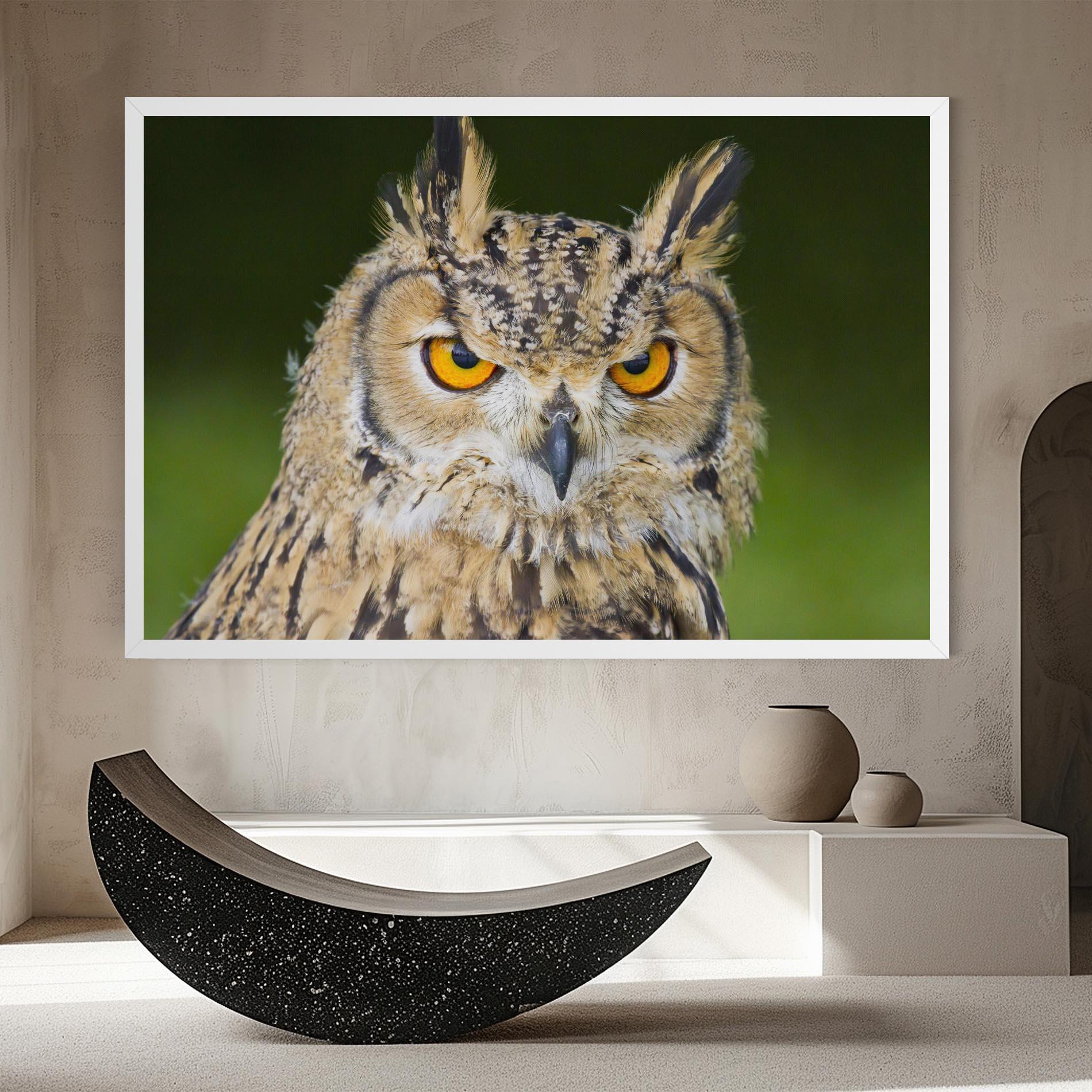 Tablou Canvas Angry Owl mockup 8