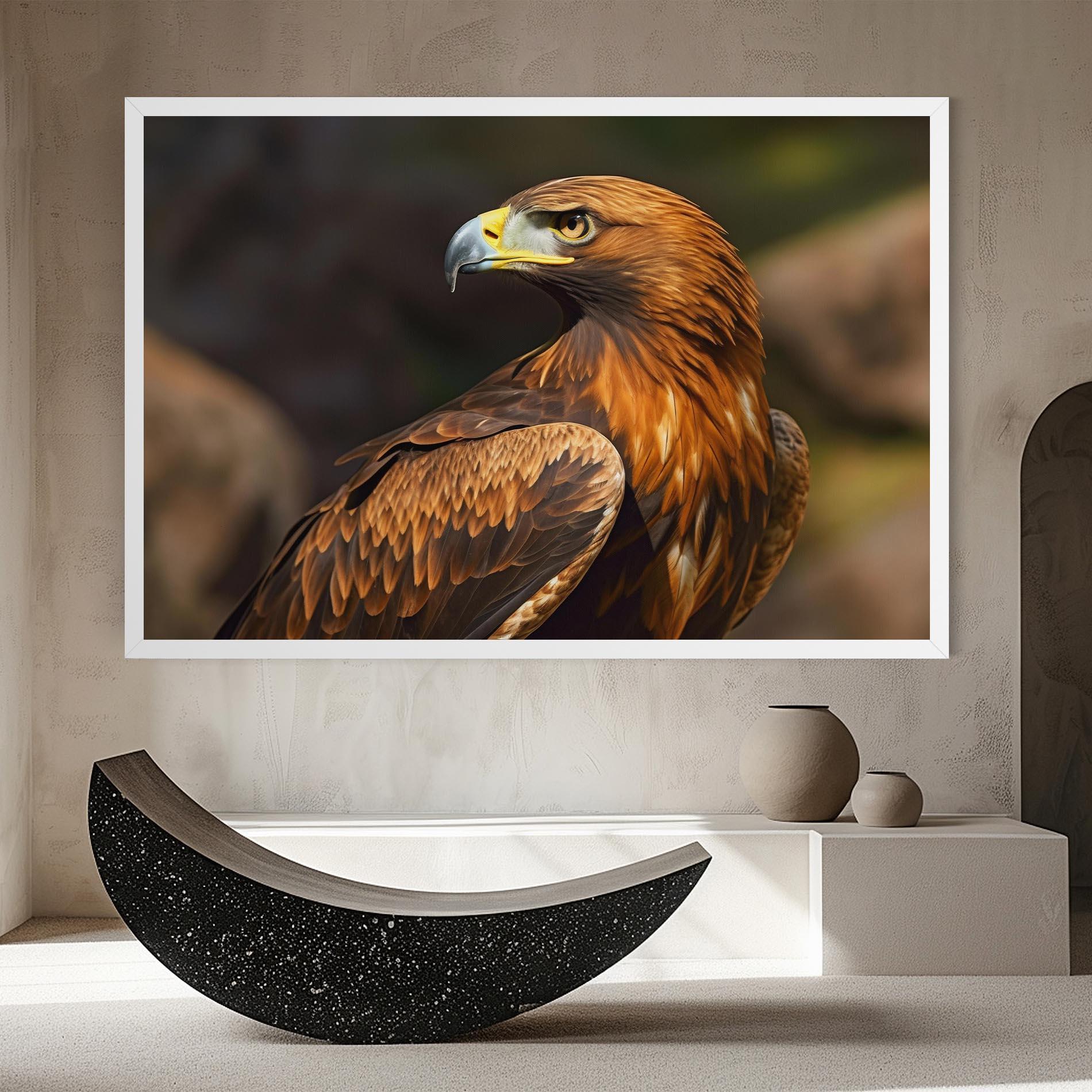 Tablou Canvas Brown Eagle mockup 8
