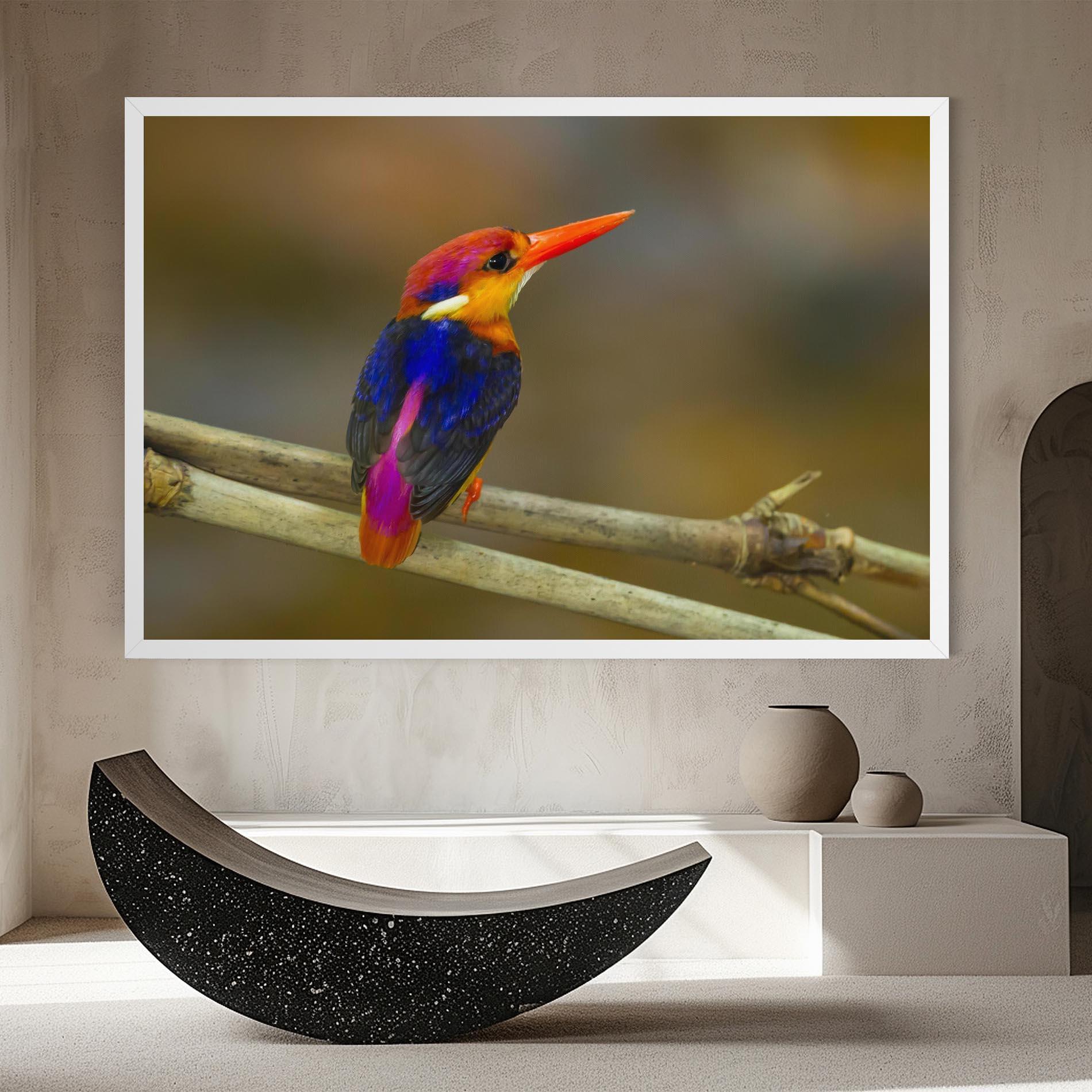 Tablou Canvas Colorful Bird mockup 8
