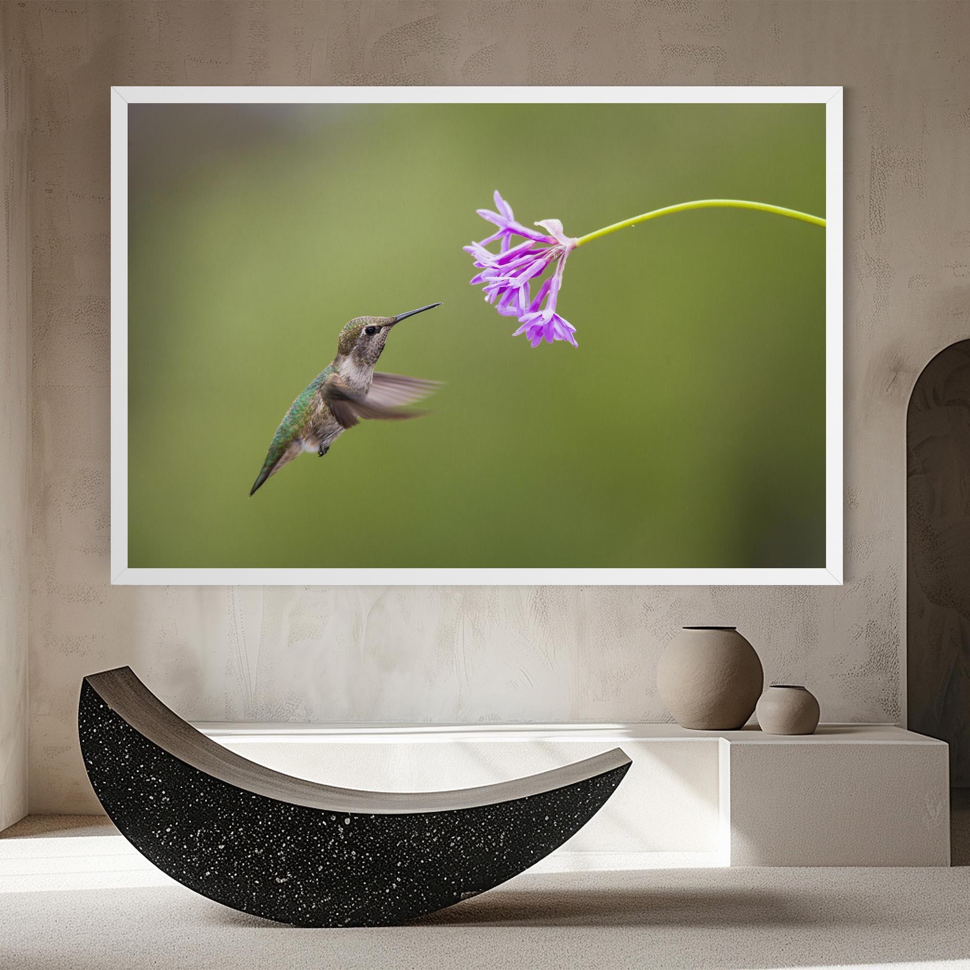 Tablou Canvas Cute Hummingbird mockup 8