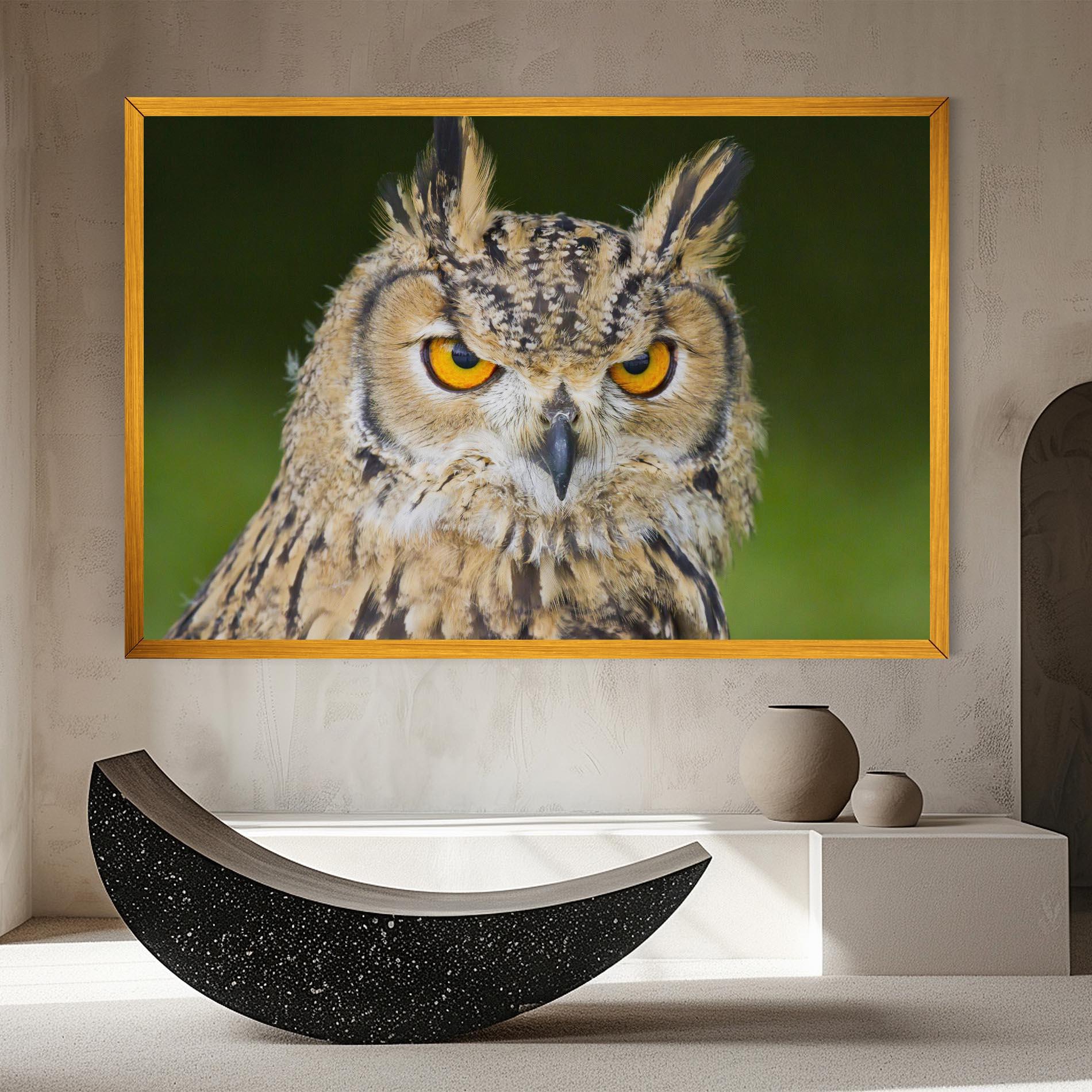 Tablou Canvas Angry Owl mockup 8
