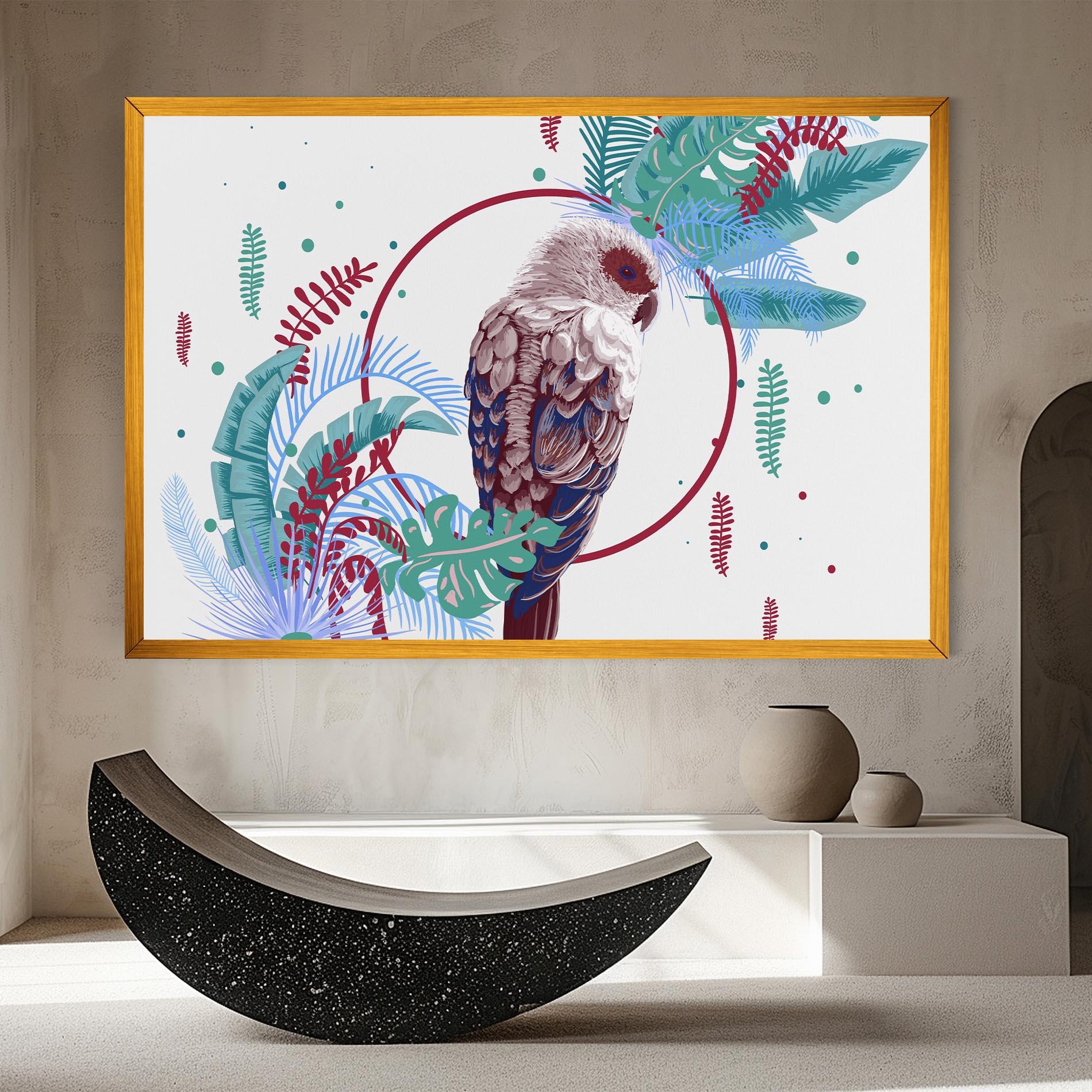 Tablou Canvas Bright Bird mockup 8