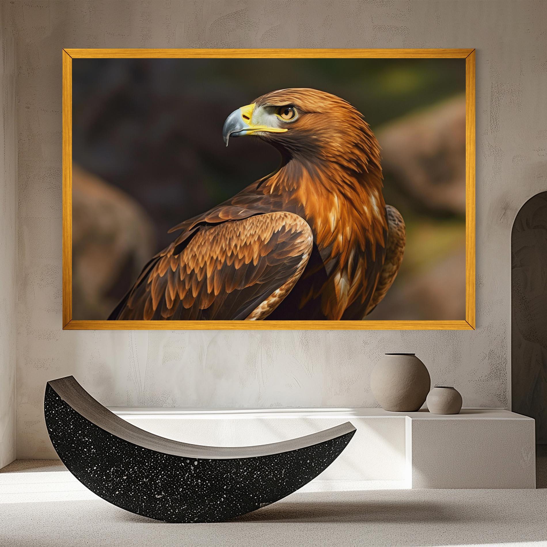 Tablou Canvas Brown Eagle mockup 8