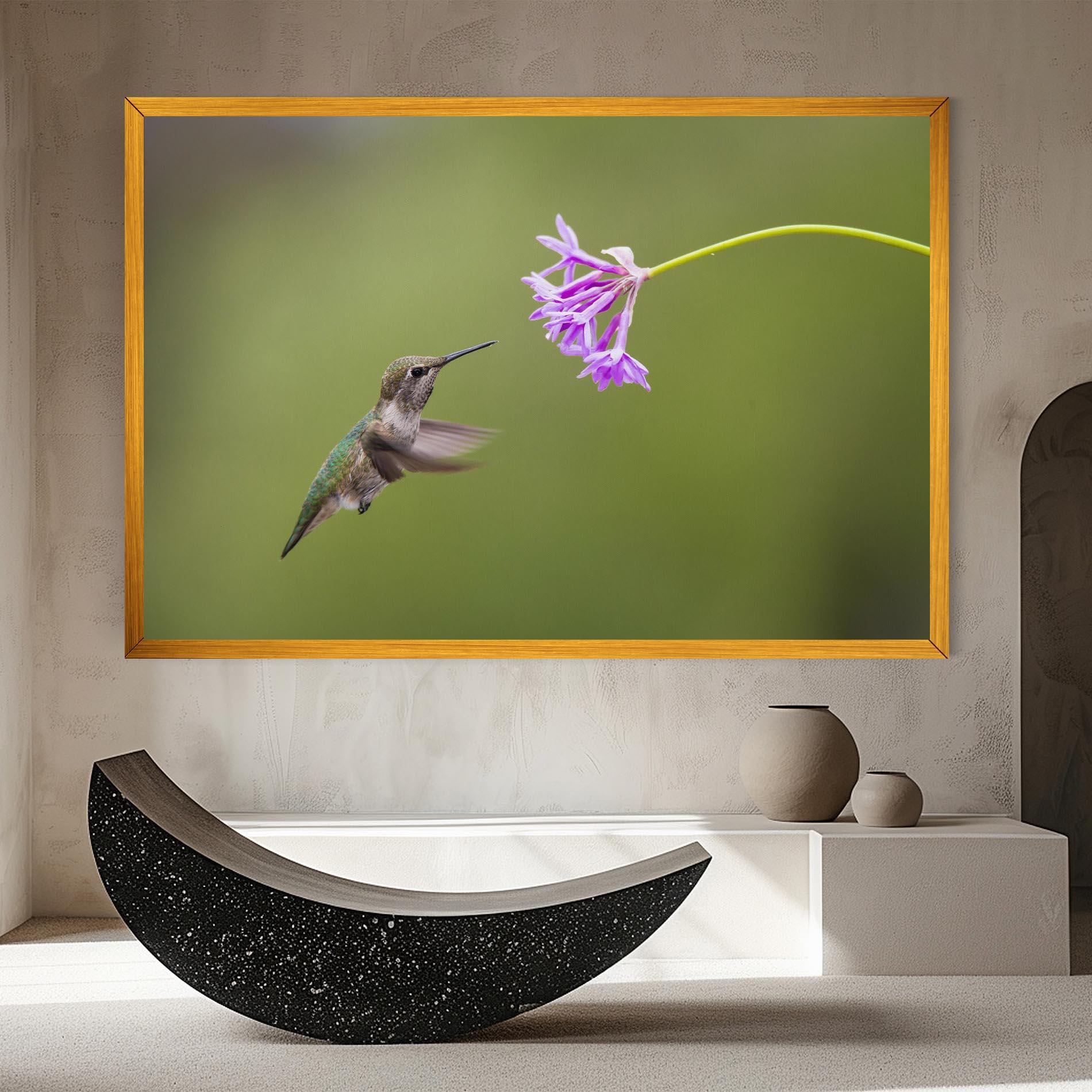 Tablou Canvas Cute Hummingbird mockup 8