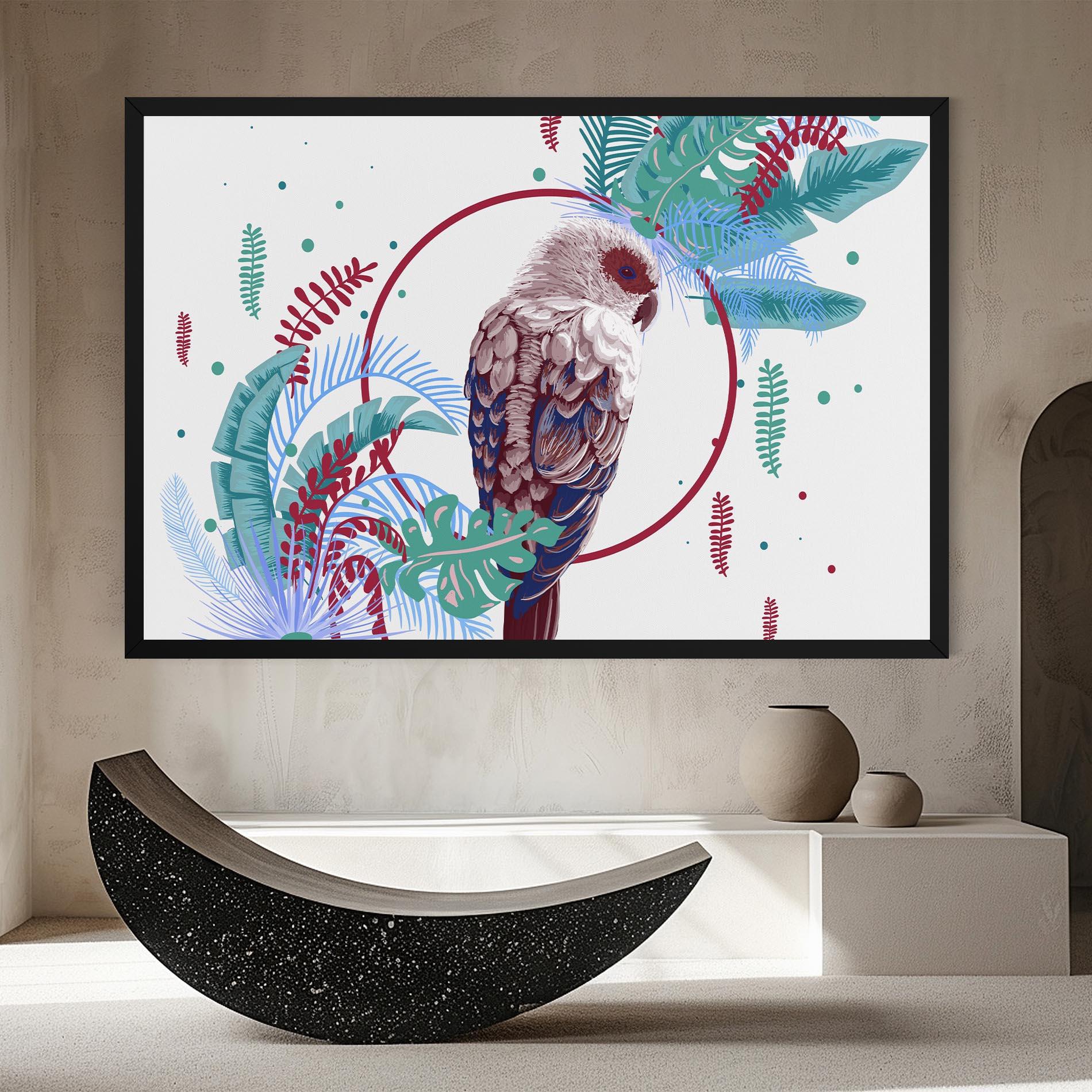 Tablou Canvas Bright Bird mockup 8