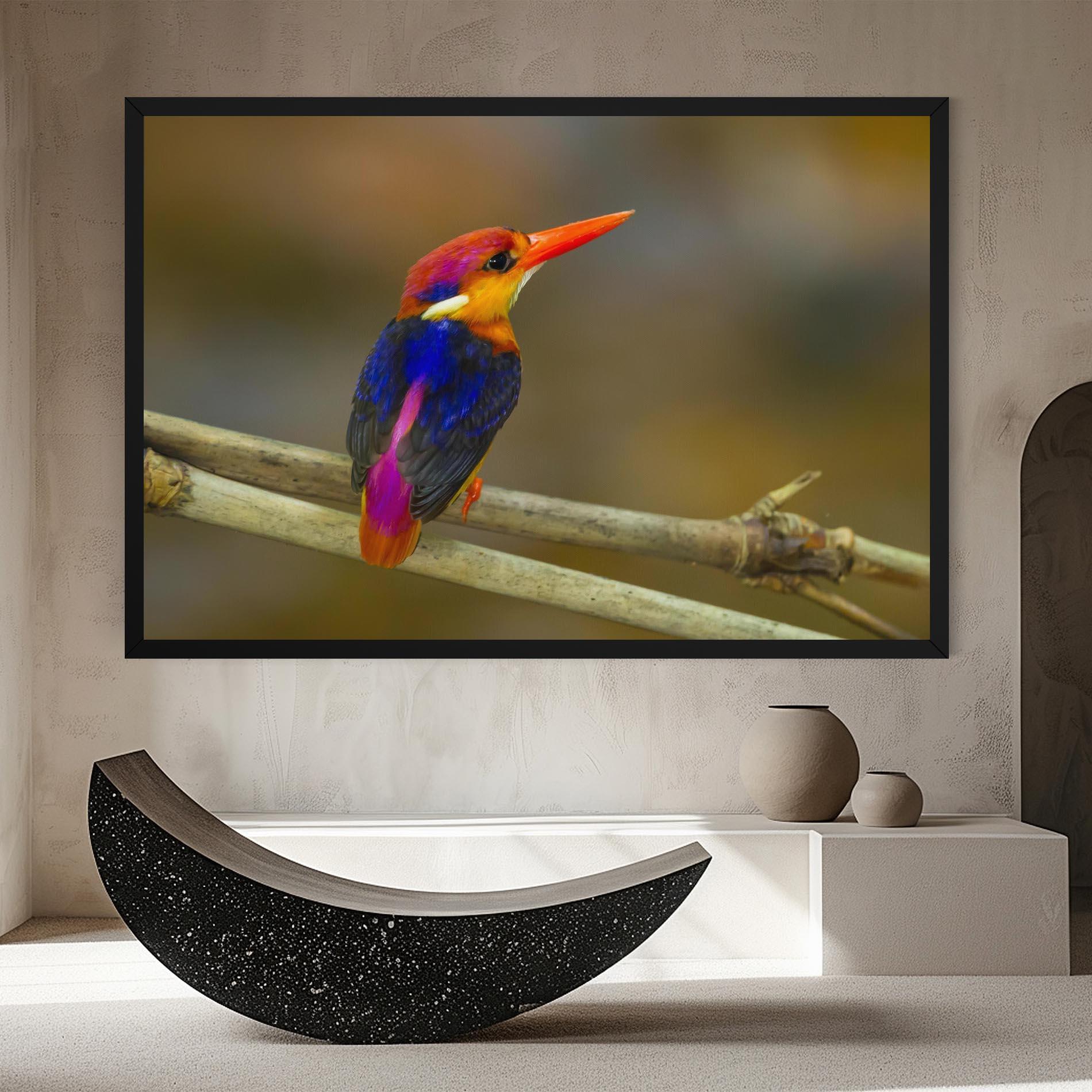 Tablou Canvas Colorful Bird mockup 8