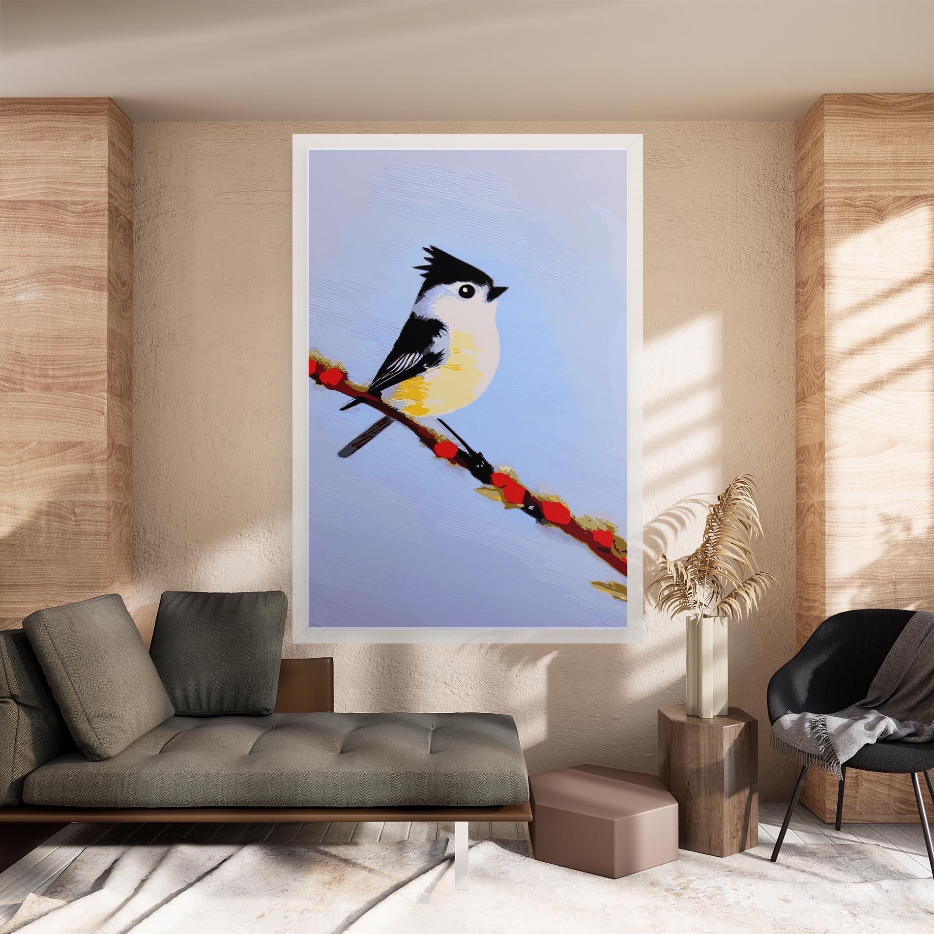 Tablou Canvas Bird Painting mockup 8