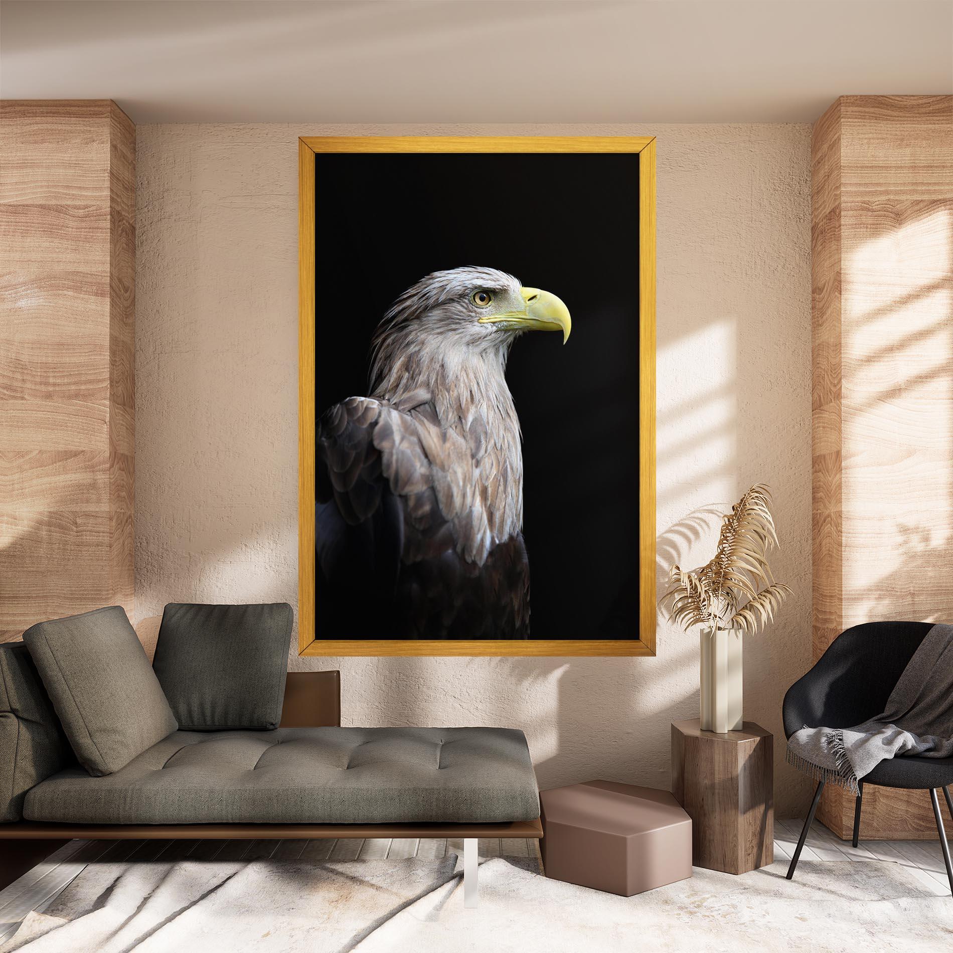 Tablou Canvas Close Up Eagle mockup 8